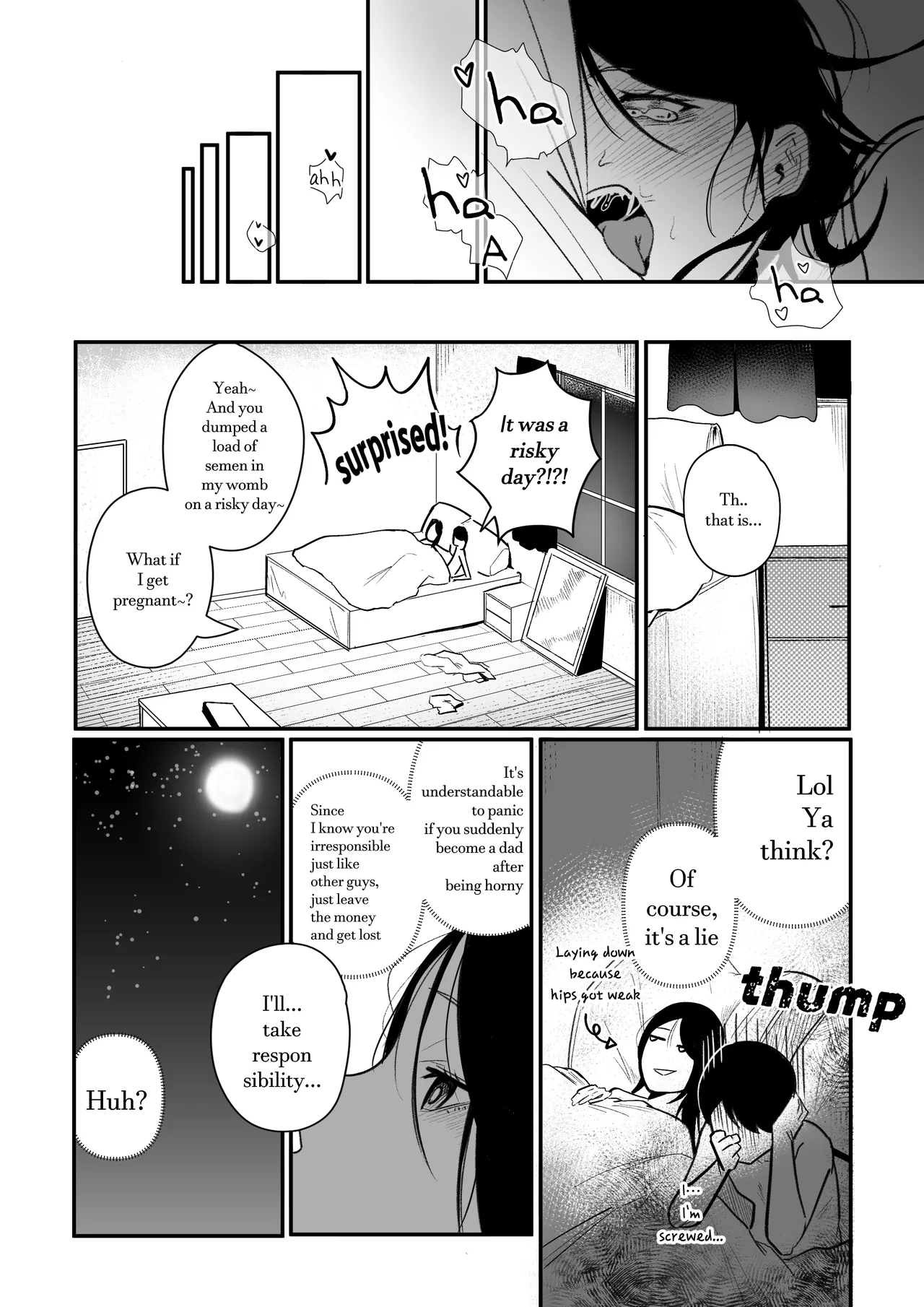 Glamor Furyou Joshi ni Ijimerareta ga Doukyo suru Koto ni Shita | Living together with the buxom female bully! page 28 original parody - sole female sole male hentai manga - read online free