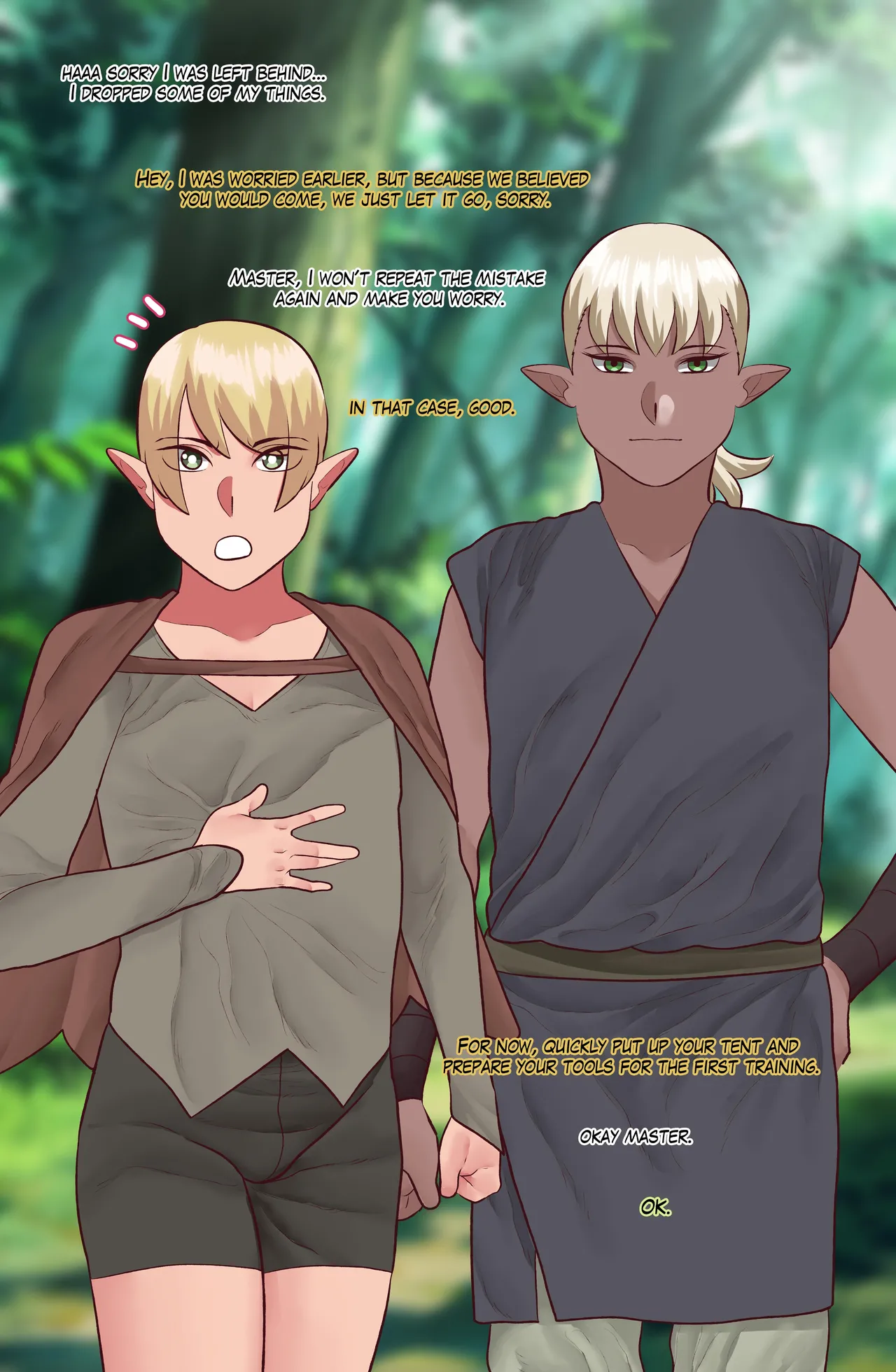 Onegai Elf Sensei page 14 original parody - elf milf hentai manga - read online free