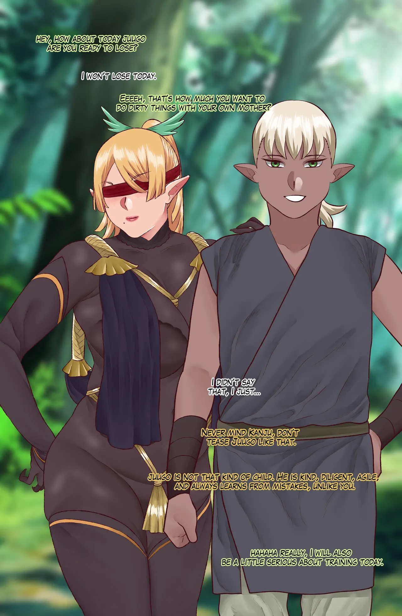 Onegai Elf Sensei page 52 original parody - elf milf hentai manga - read online free