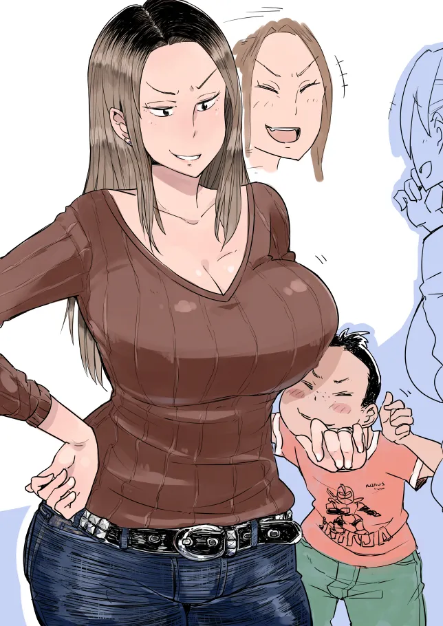 Hitozuma Futakoma page 45 original parody - gyaru paizuri hentai manga - read online free