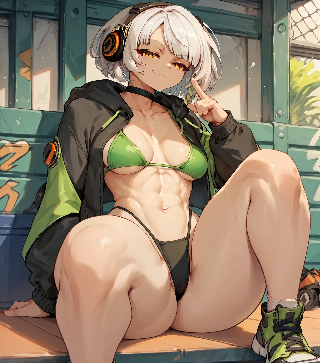 Anby sakaro ai generated page 12 featuring anby demara zenless zone zero parody - uncensored big penis hentai manga - read online free