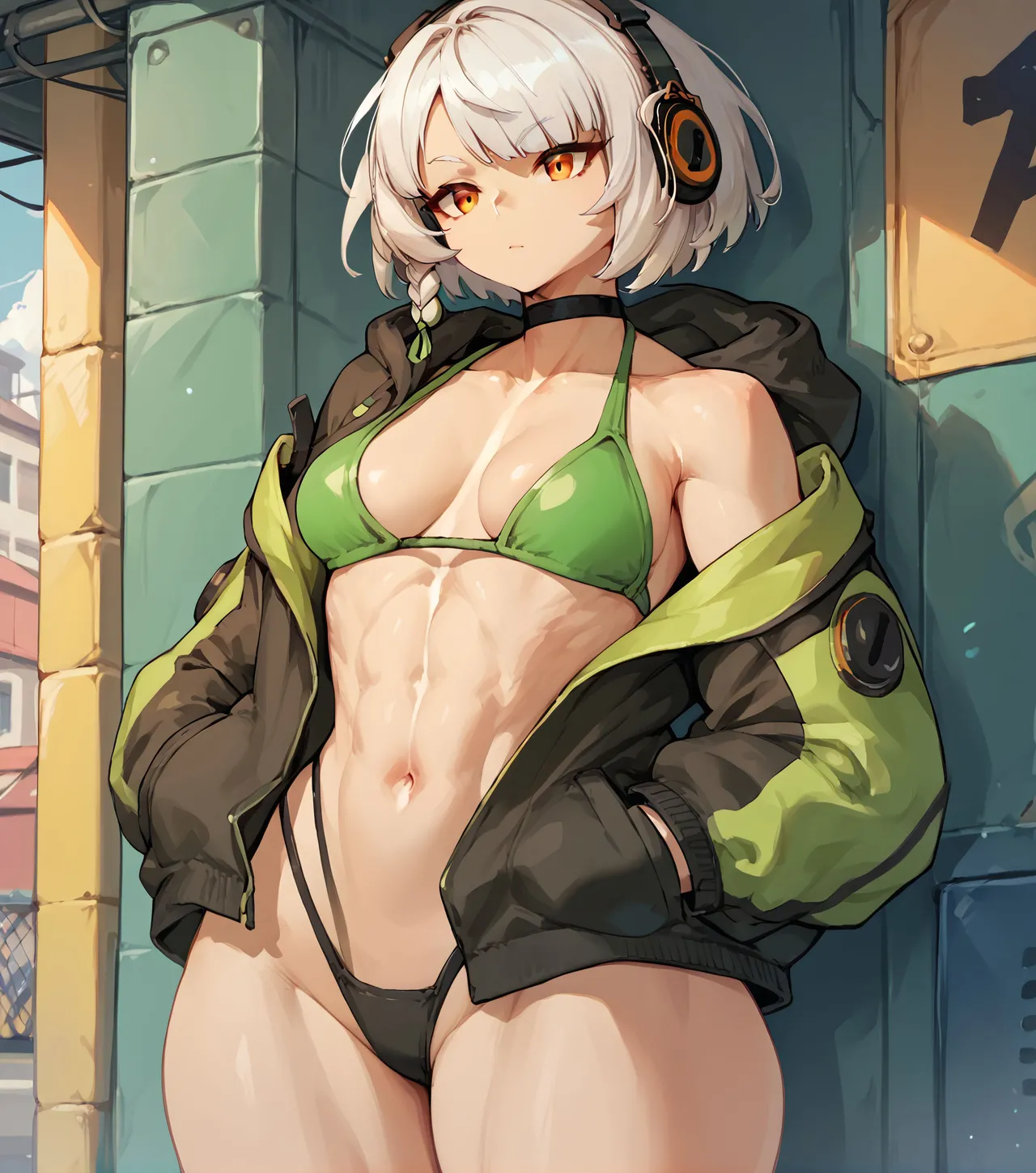 Anby sakaro ai generated page 19 featuring anby demara zenless zone zero parody - big penis uncensored hentai manga - read online free