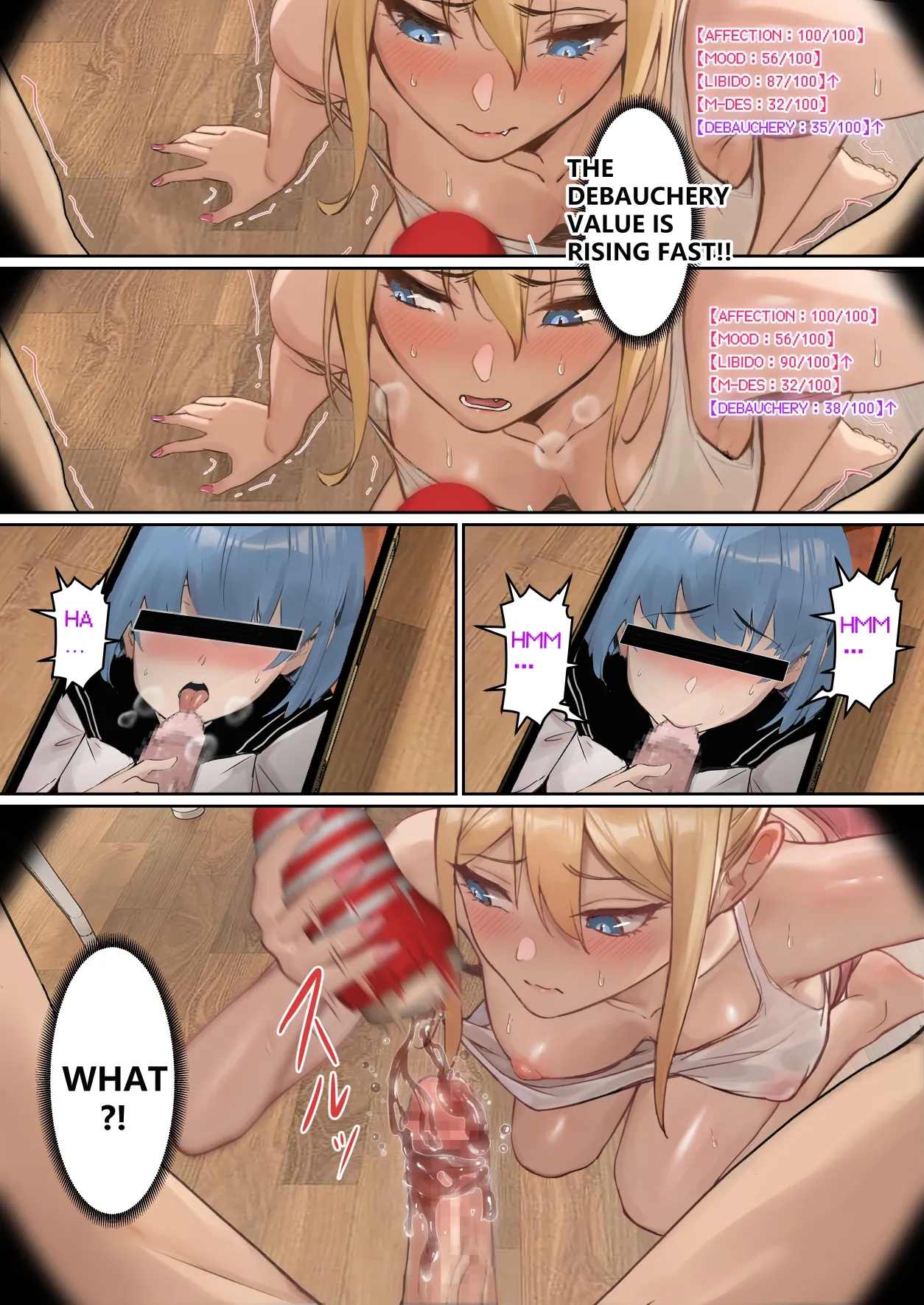 My AR glasses can see various stats about my foster sister?! page 72 original parody - inseki big breasts hentai manga - read online free