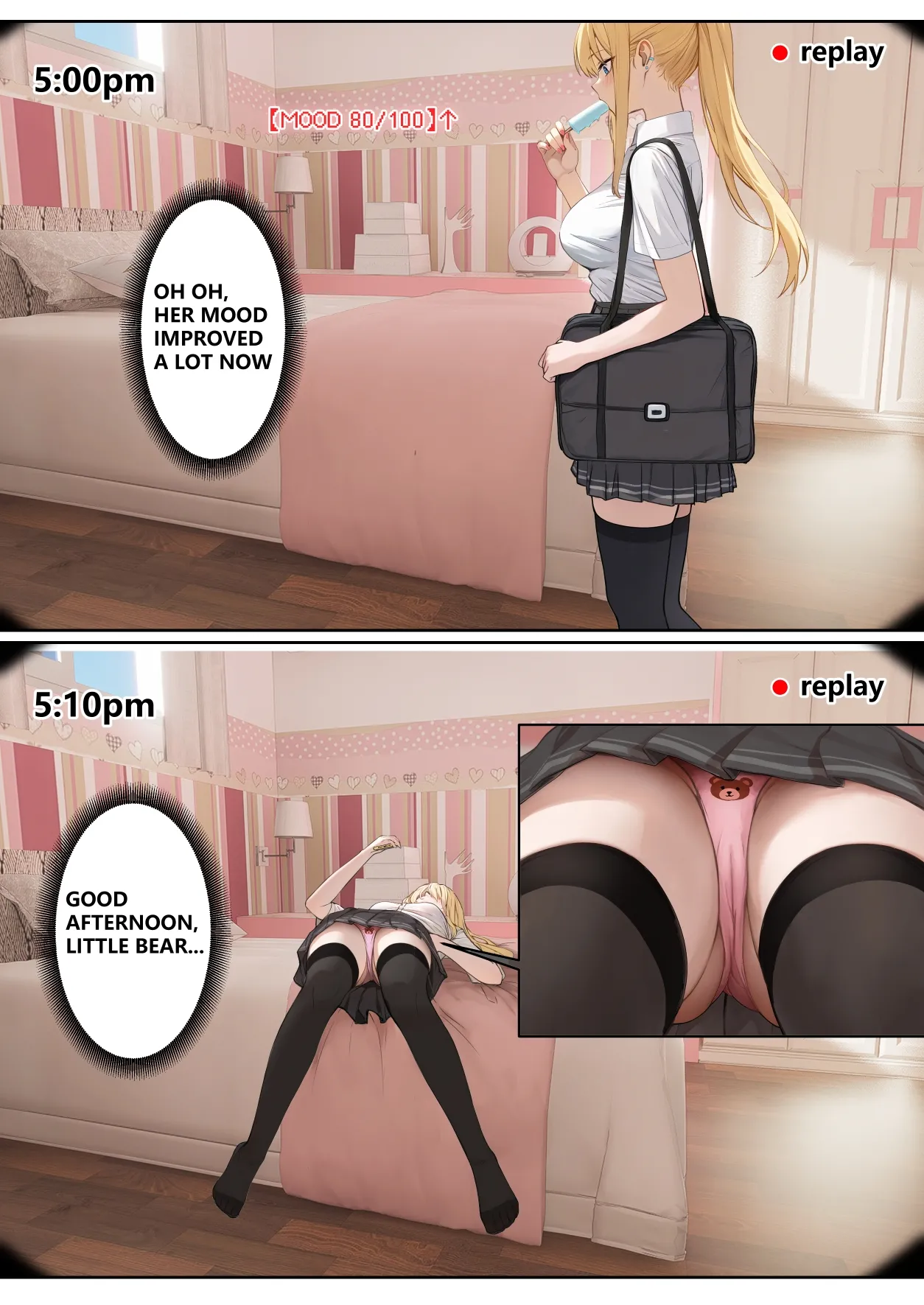 My AR glasses can see various stats about my foster sister？! page 150 original parody - blowjob sole female hentai manga - read online free