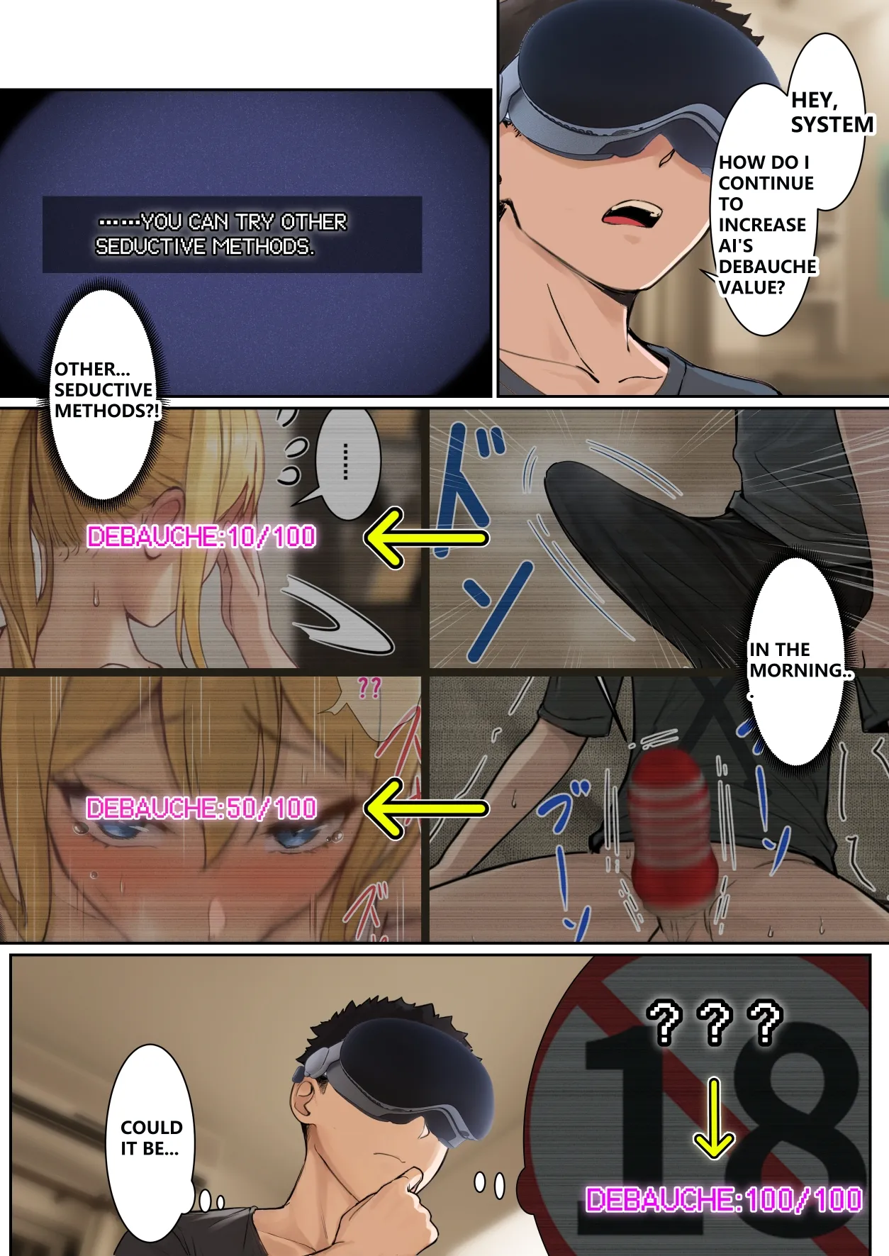 My AR glasses can see various stats about my foster sister？! page 88 original parody - blowjob sole female hentai manga - read online free