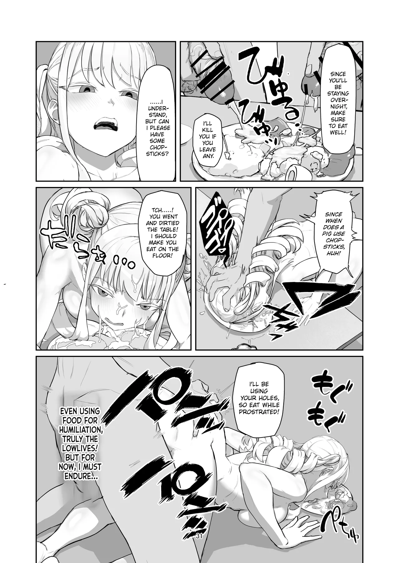 Furyou Ojou-sama Saikyouiku | Reforming the Delinquent Young Lady page 31 original parody - big breasts old man hentai manga - read online free