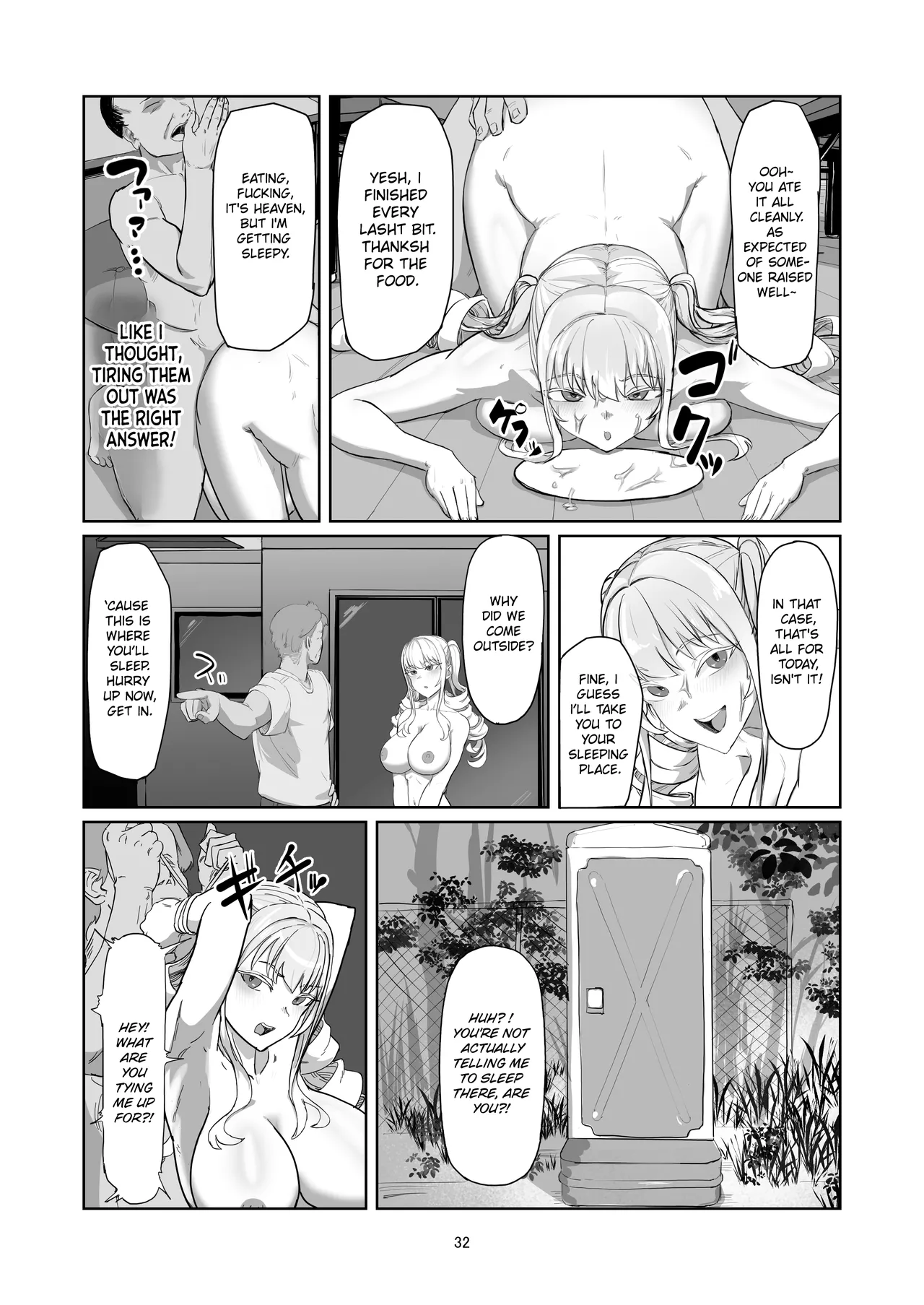 Furyou Ojou-sama Saikyouiku | Reforming the Delinquent Young Lady page 32 original parody - big breasts old man hentai manga - read online free