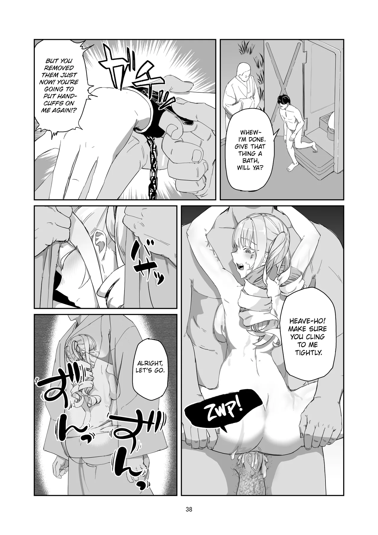 Furyou Ojou-sama Saikyouiku | Reforming the Delinquent Young Lady page 38 original parody - big breasts old man hentai manga - read online free