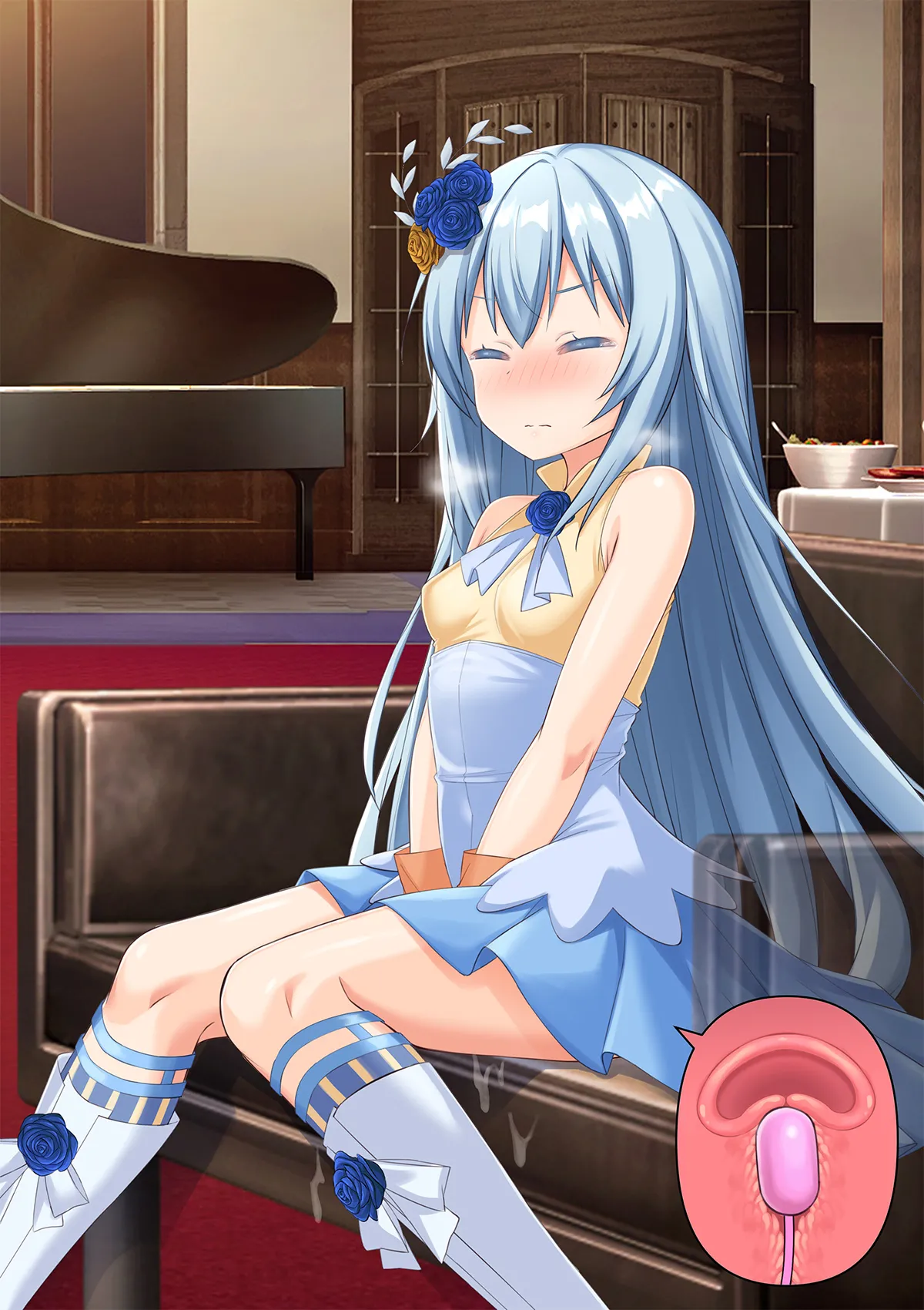 Bishoujo Body de GothLoli Maou ni Les Choukyou Sare Mesu Ochita Ken page 135 featuring rimuru tempest tensei shitara slime datta ken parody - mosaic censorship pantyhose hentai manga - read online free