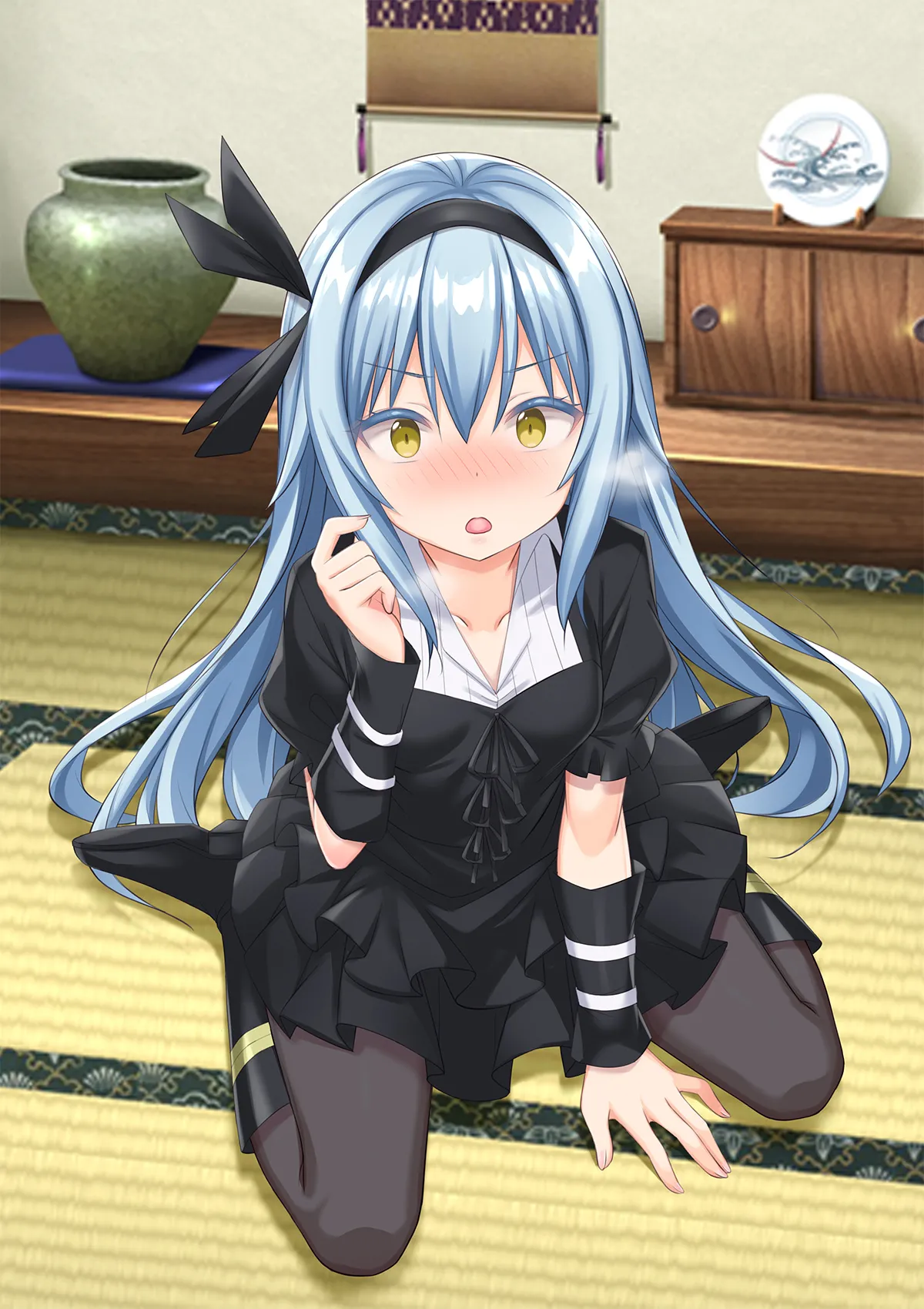 Bishoujo Body de GothLoli Maou ni Les Choukyou Sare Mesu Ochita Ken page 217 featuring rimuru tempest tensei shitara slime datta ken parody - mosaic censorship pantyhose hentai manga - read online free