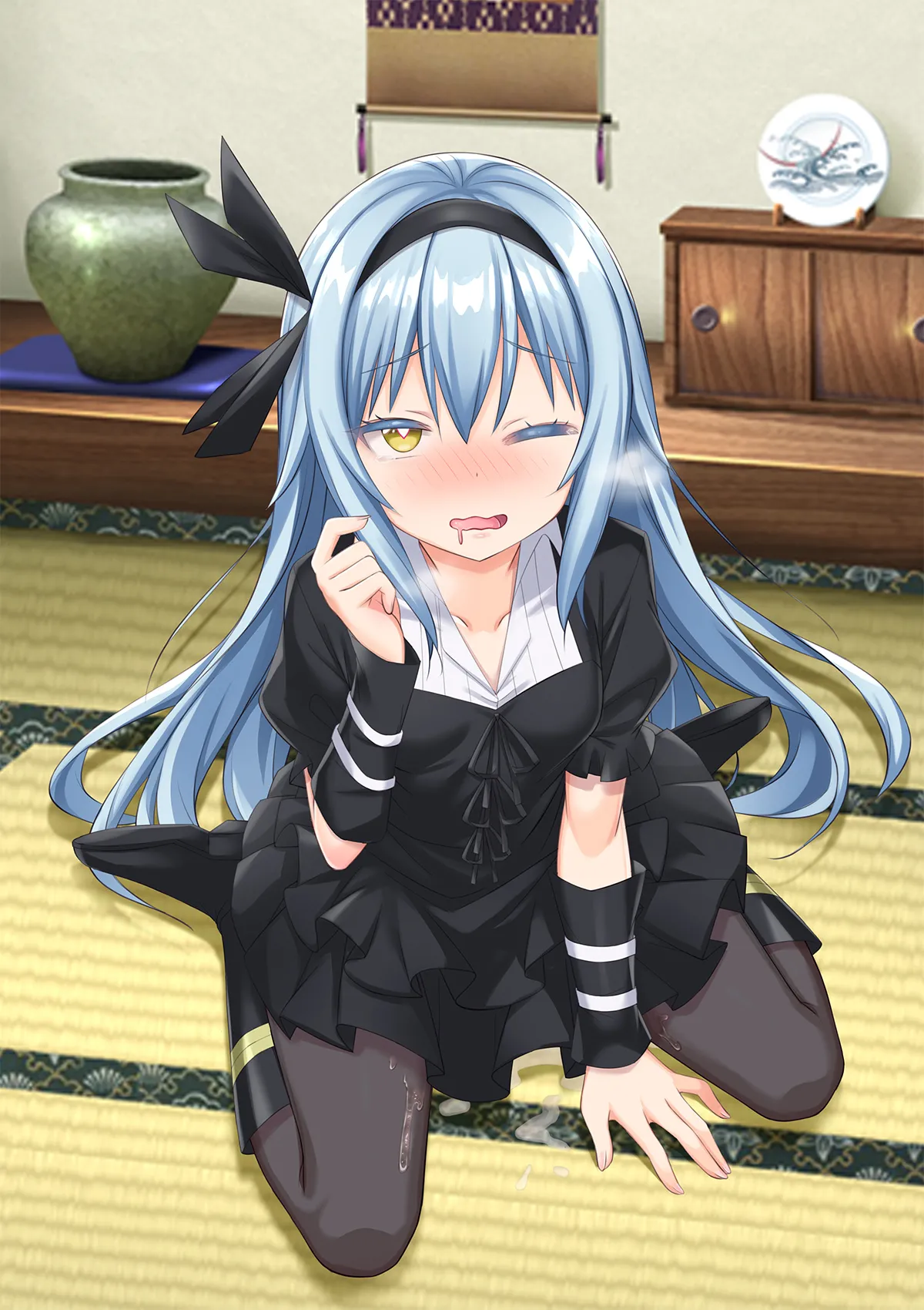 Bishoujo Body de GothLoli Maou ni Les Choukyou Sare Mesu Ochita Ken page 226 featuring rimuru tempest tensei shitara slime datta ken parody - mosaic censorship pantyhose hentai manga - read online free