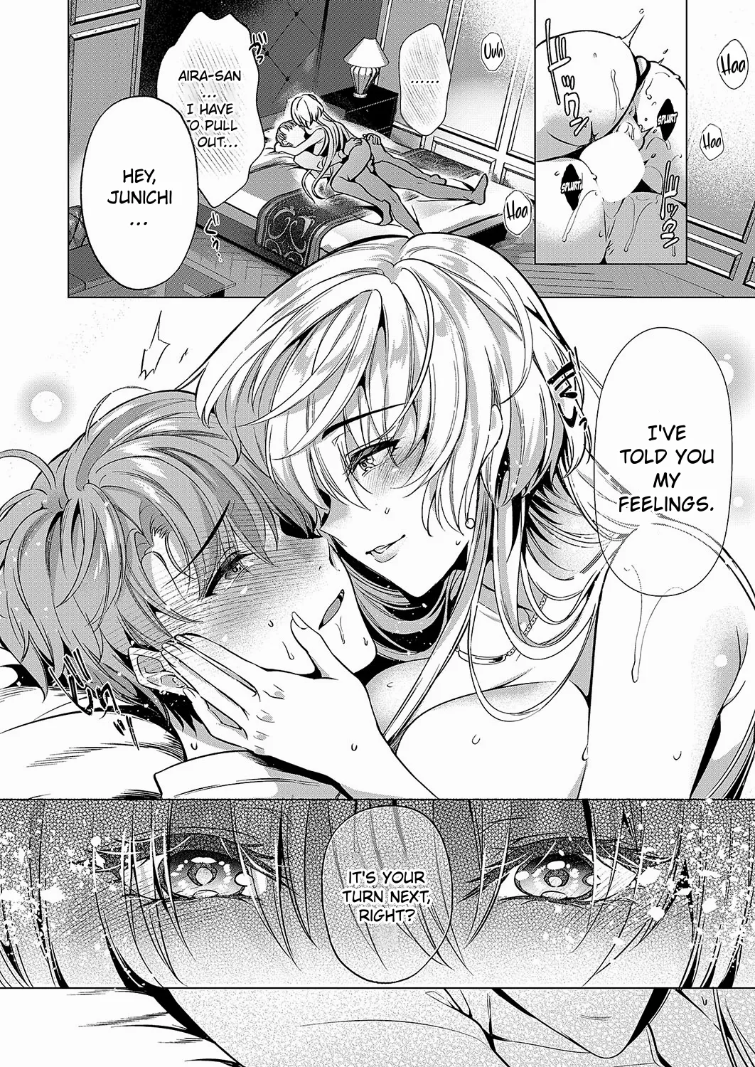 Keep Your Eyes page 21 - handjob kissing hentai manga - read online free