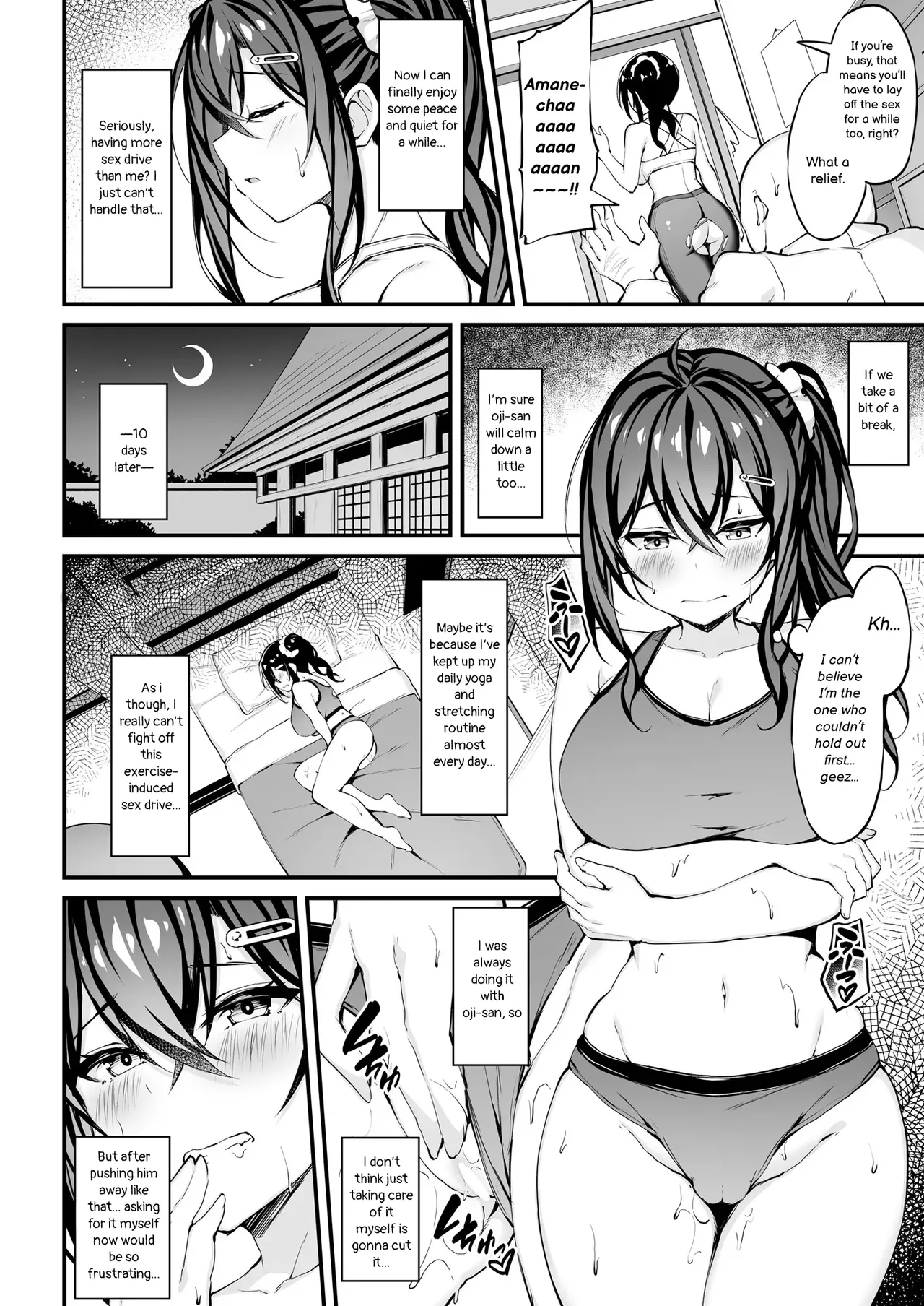 [Mofurentei (Xe)] Kanojo ga Separate o Matou Riyuu -After Ecchi Story- | The Reason My Girlfriend Wears a Two-Piece Track Uniform -After Ecchi Story- [English] [Digital] page 11 original parody - sole female sole male hentai manga - read online free