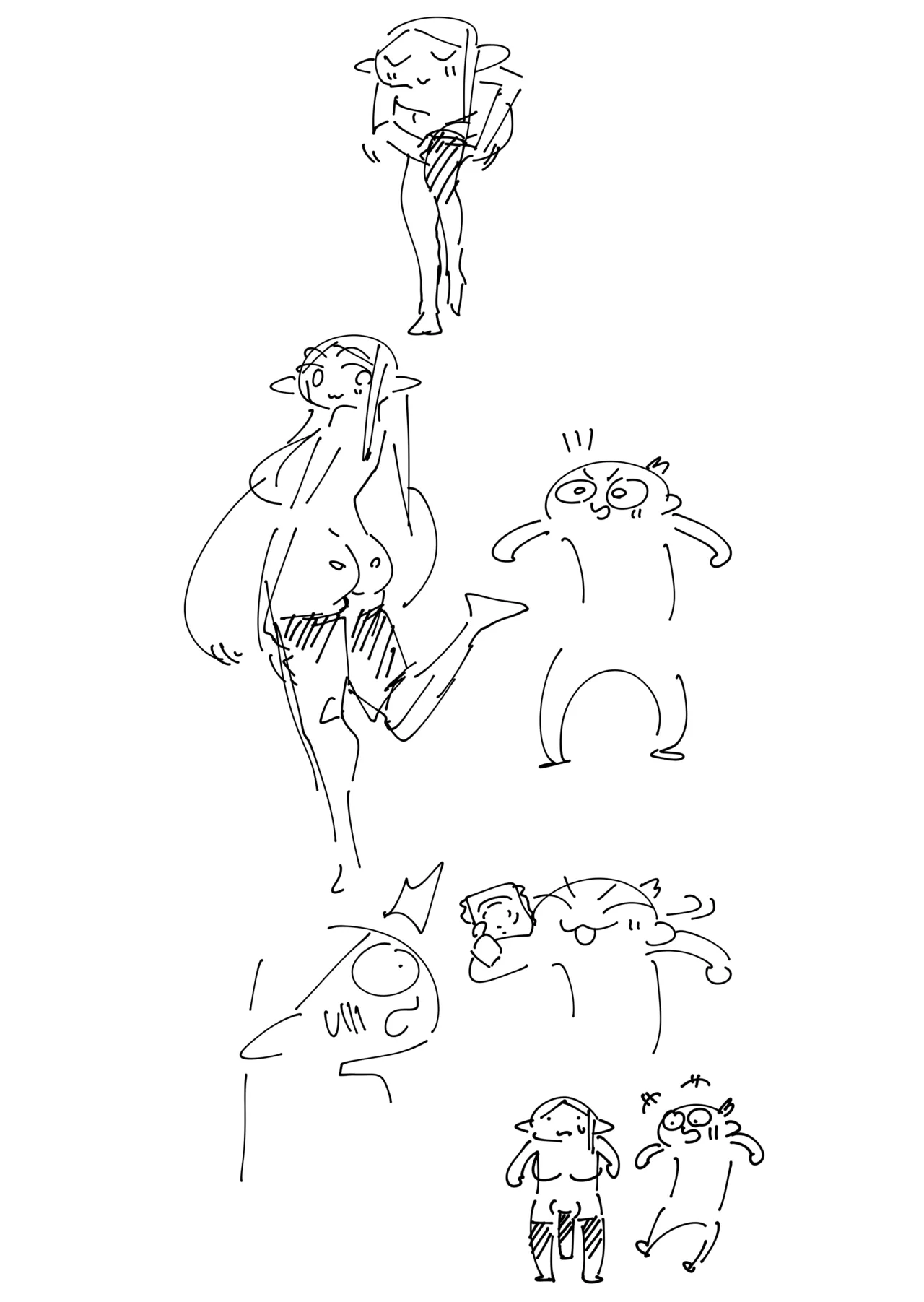 Futanari no Elf vol.3 mini manga page 152 original parody - futanari elf hentai manga - read online free