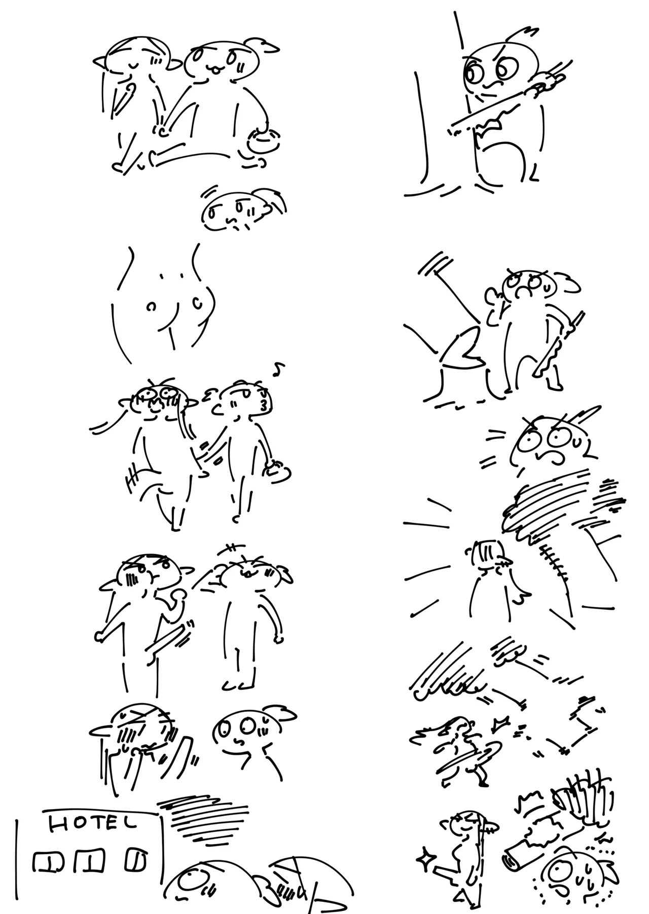 Futanari no Elf vol.3 mini manga - Page 23