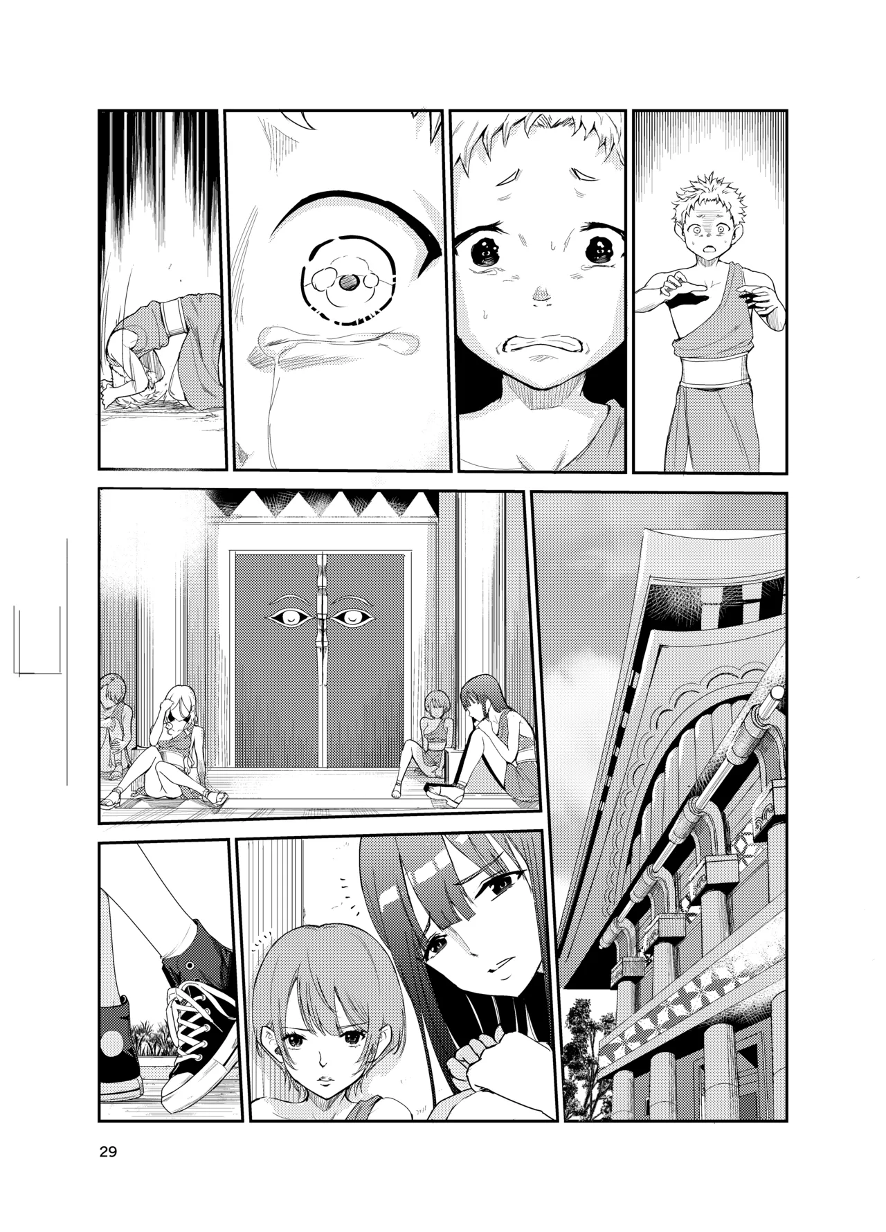 Tsuyagari Mura 8 page 28 original parody - stockings multi-work series hentai manga - read online free