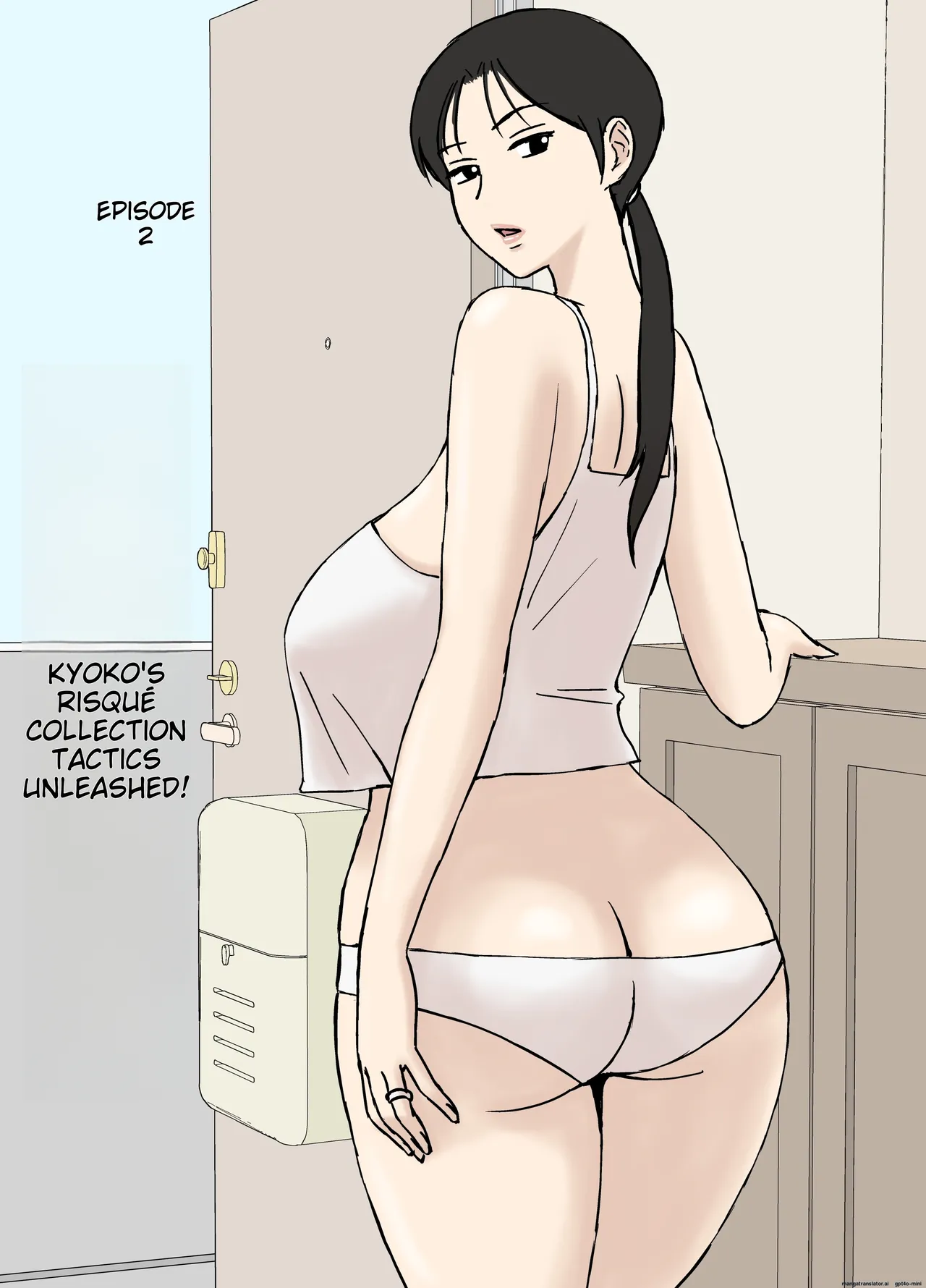 Karamare Tsuma no Kyouko-san 8 page 24 original parody - handjob milf hentai manga - read online free