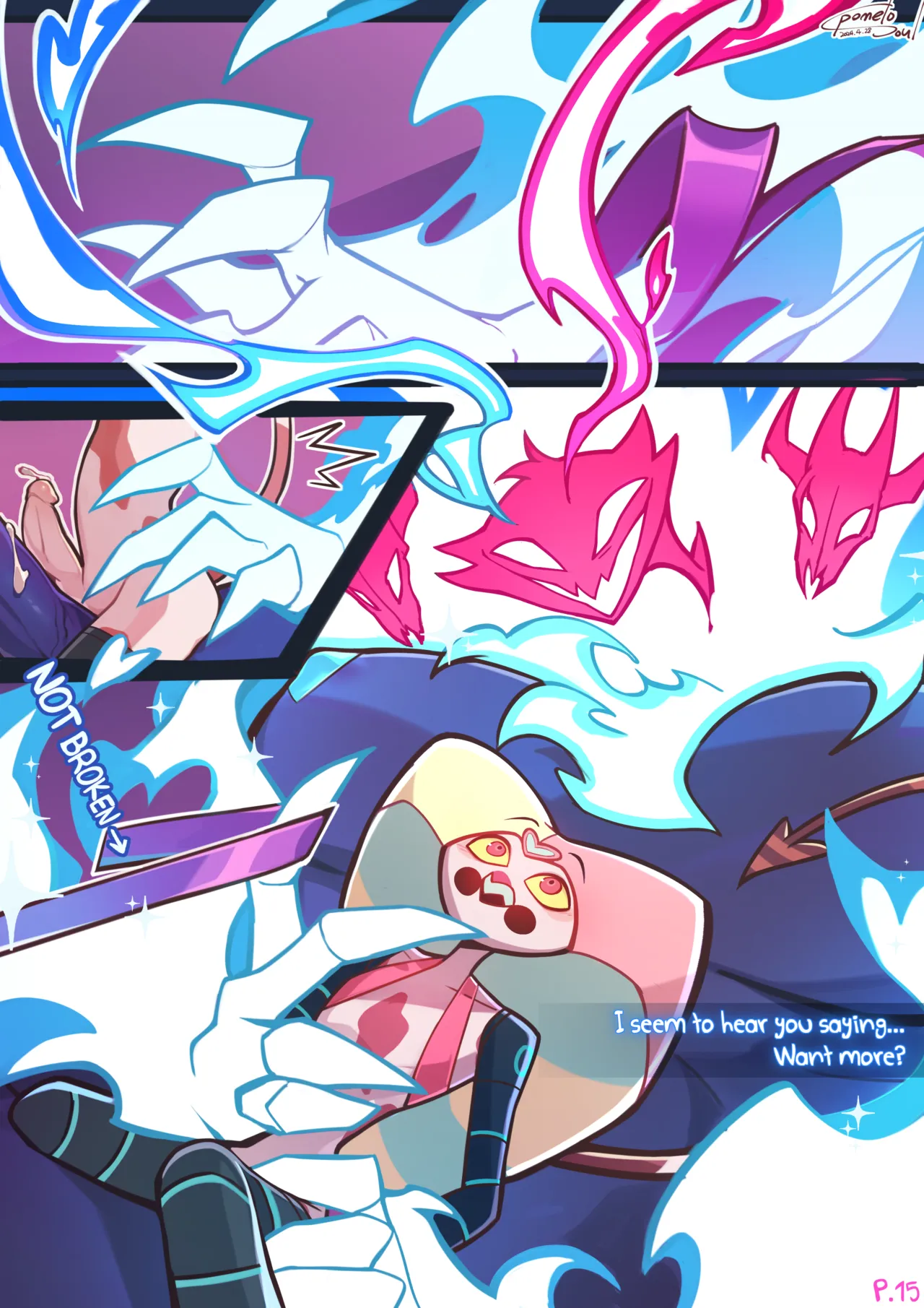 Time To Quench Our Thirst page 15 helluva boss parody - full color big penis hentai manga - read online free