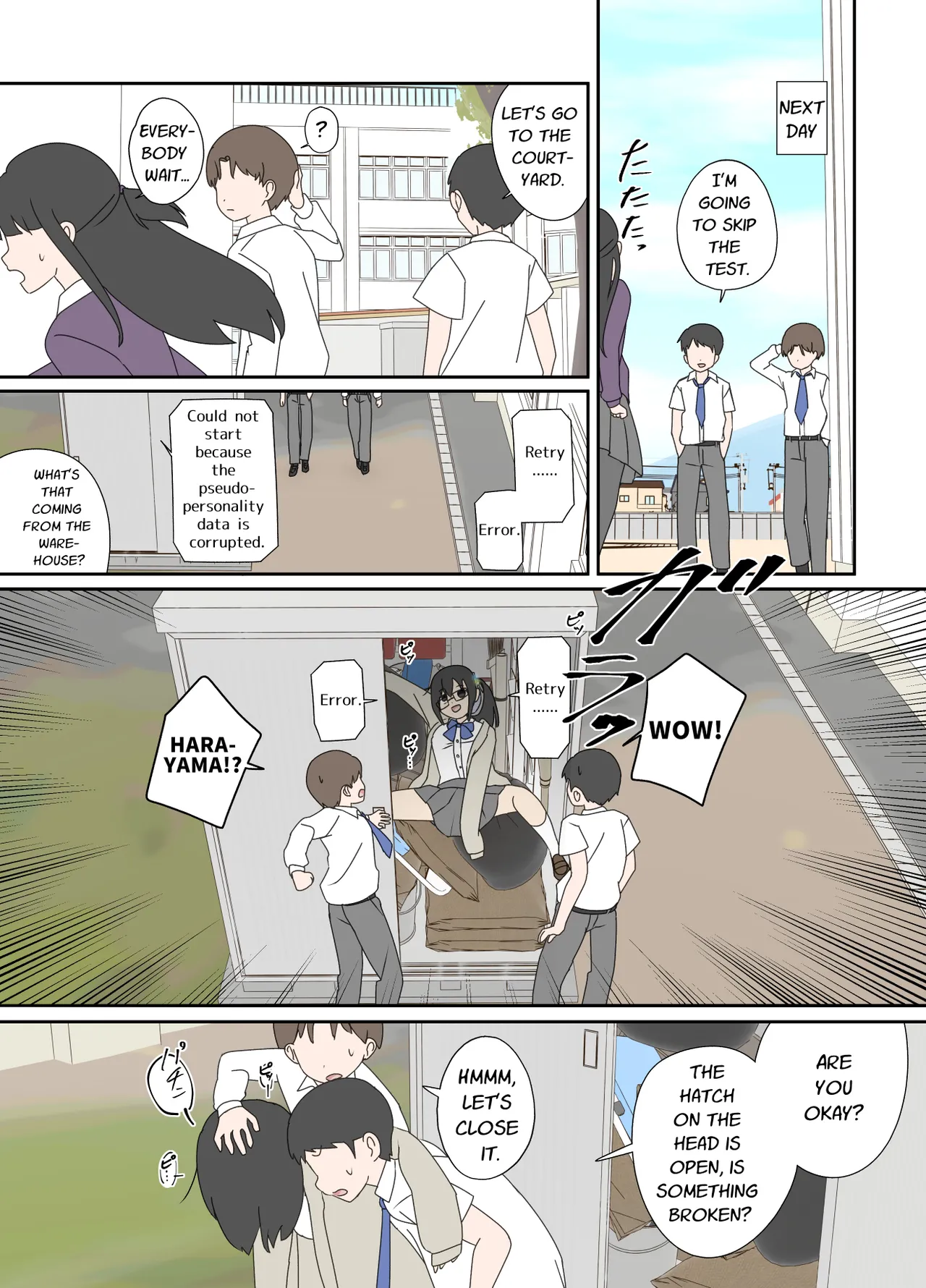 Electronic Brain page 15 original parody - full color robot hentai manga - read online free