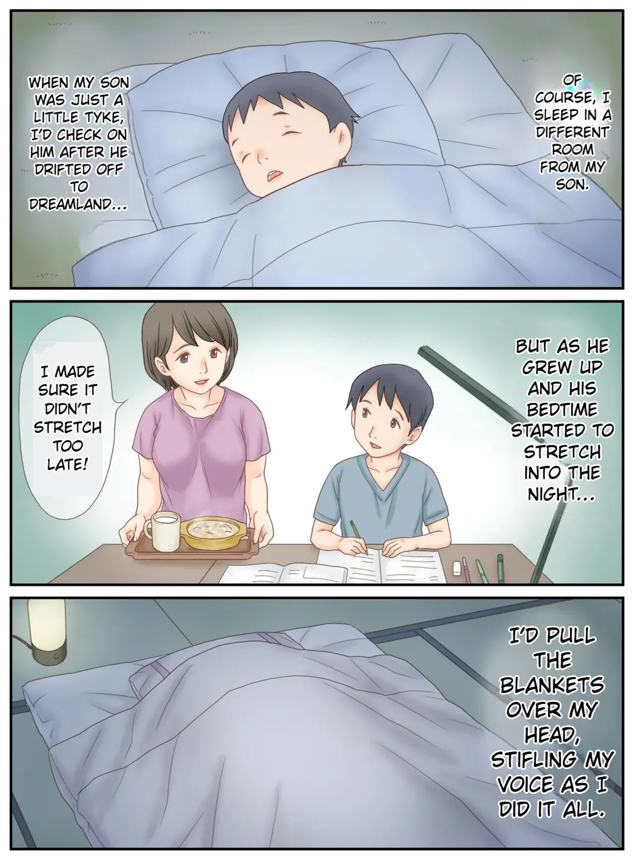 Musuko ni Mirareta Onanie - Page 4