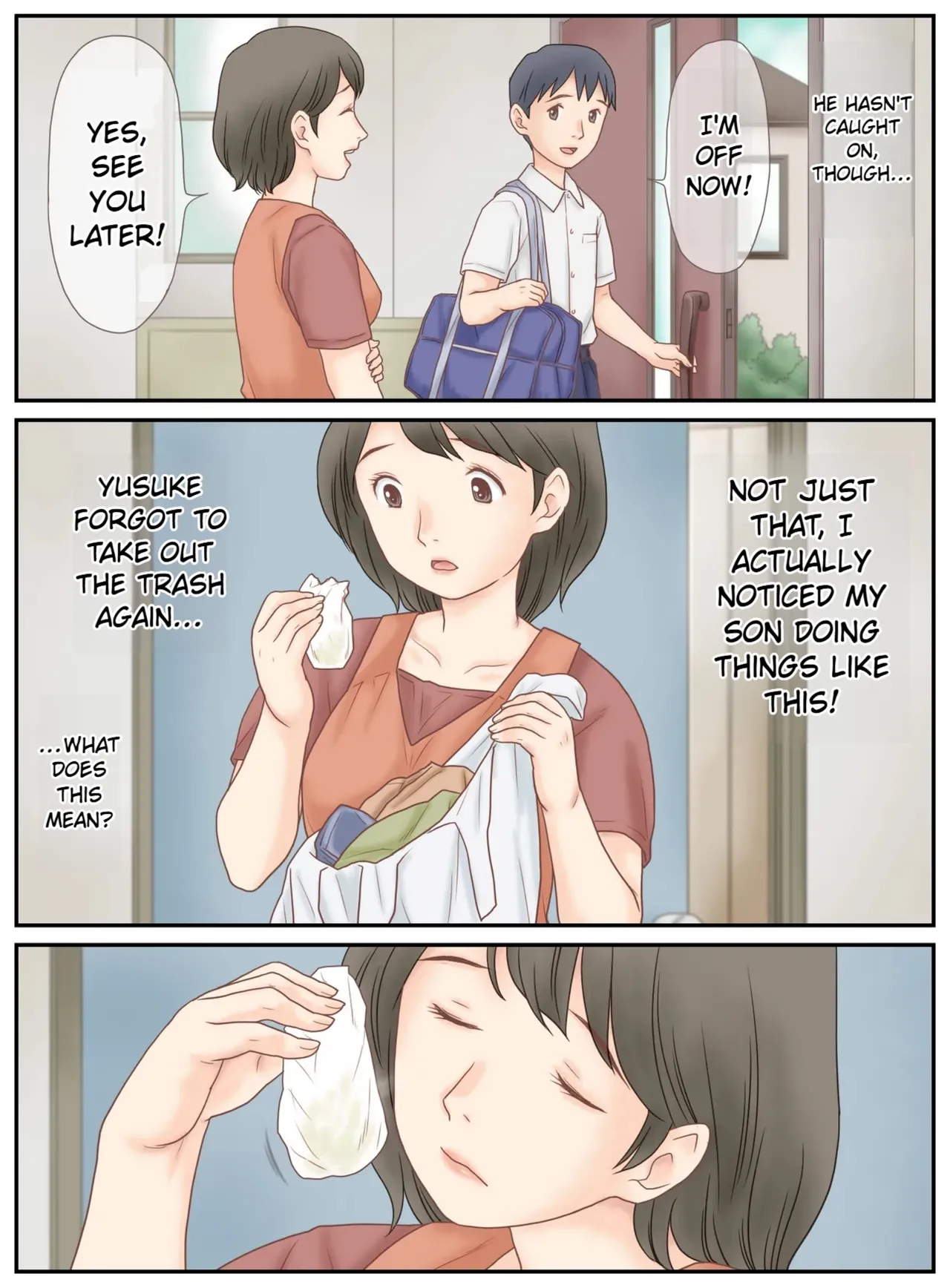 Musuko ni Mirareta Onanie - Page 6