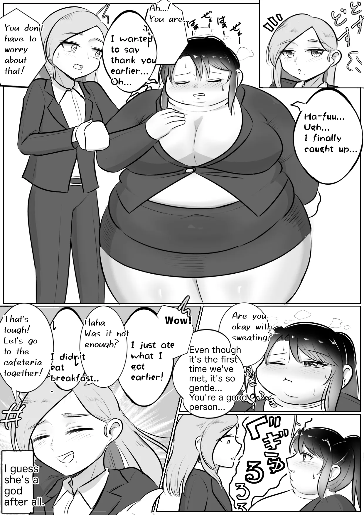 Longing for softness page 93 original parody - bbw weight gain hentai manga - read online free