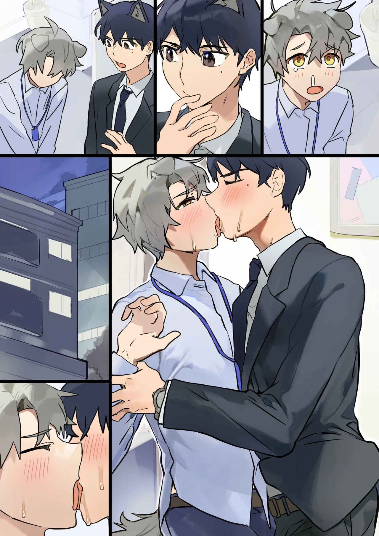 Artist: TAKK -  Min's Secret In-House Romance page 19 original parody - nakadashi full color hentai manga - read online free