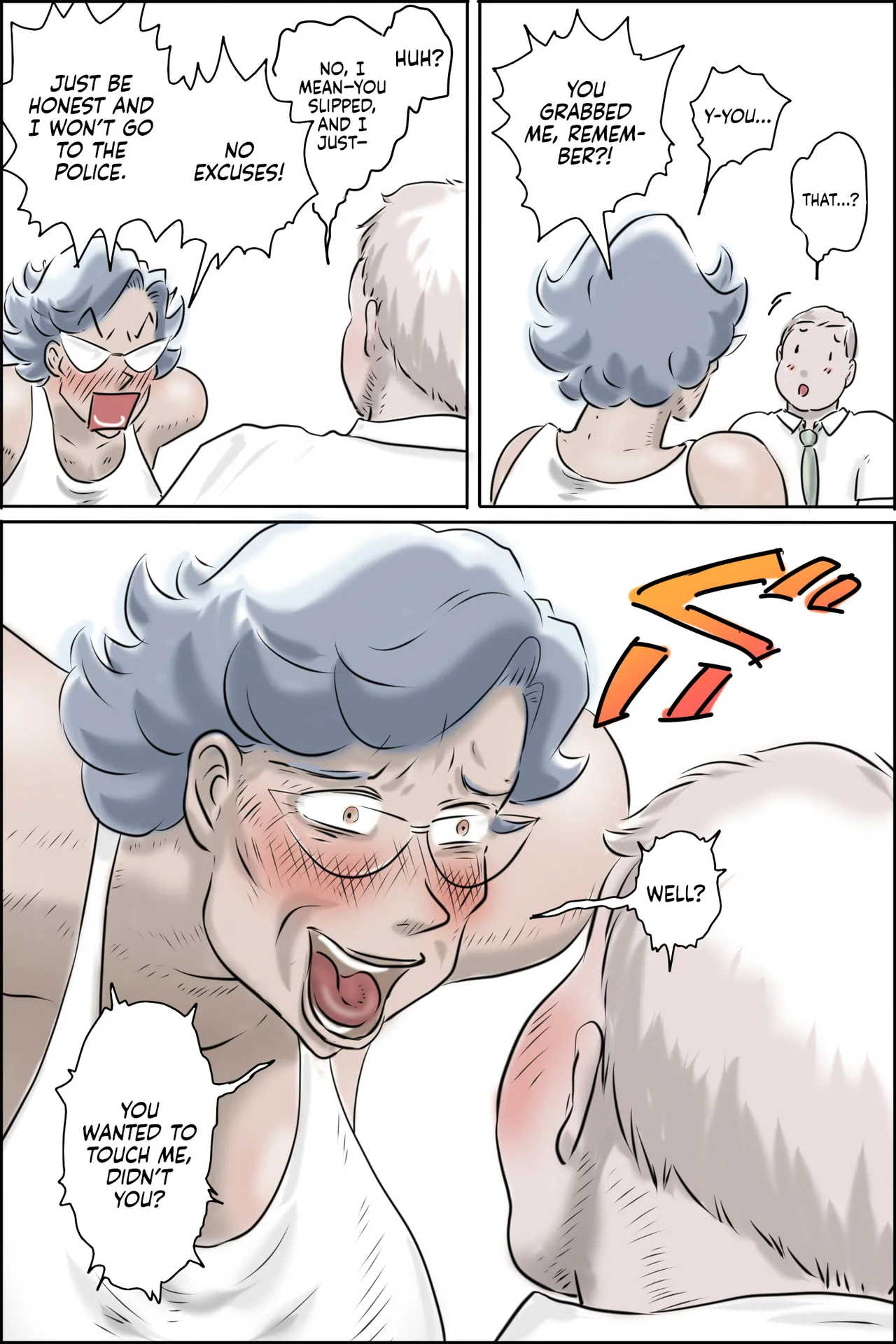 [Zenmai Kourogi] Ooya-san ga Yonderu -Mousou Dai Bakuhatsu Hen- | The Landlady Is Calling -Delusions Gone Wild- [English] [Sonarin迫] page 28 original parody - big breasts glasses hentai manga - read online free