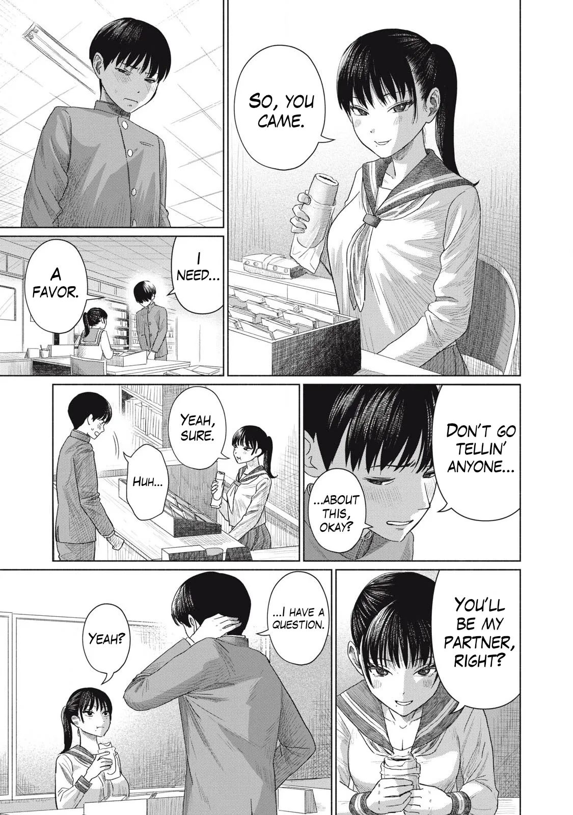 Everyone's Kissing Club - Chapter 1 page 33 - kissing big breasts hentai manga - read online free