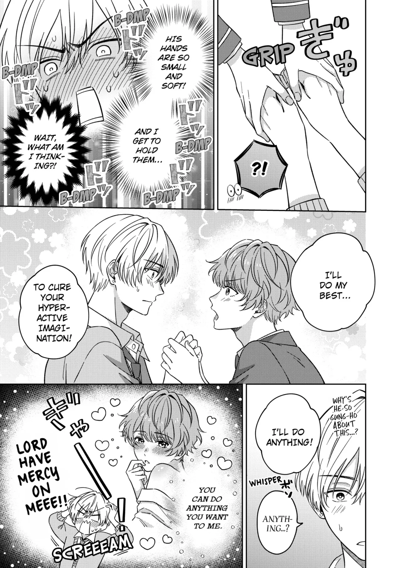 [Naruse Yori] Nanami-kun no Fukenzen na Mousouheki | Nanami's Indecent Fantasies Chapter 1-6 [English] page 28 - full censorship males only hentai manga - read online free