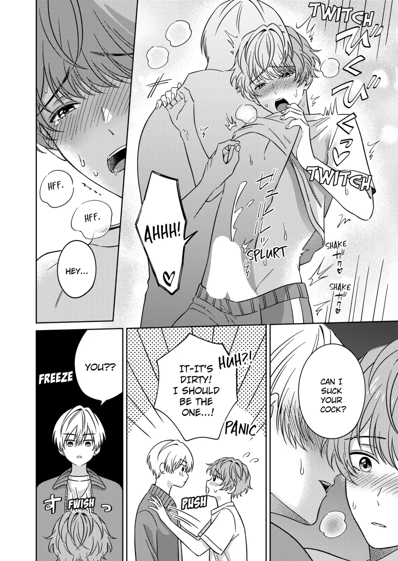 [Naruse Yori] Nanami-kun no Fukenzen na Mousouheki | Nanami's Indecent Fantasies Chapter 1-6 [English] page 43 - full censorship yaoi hentai manga - read online free