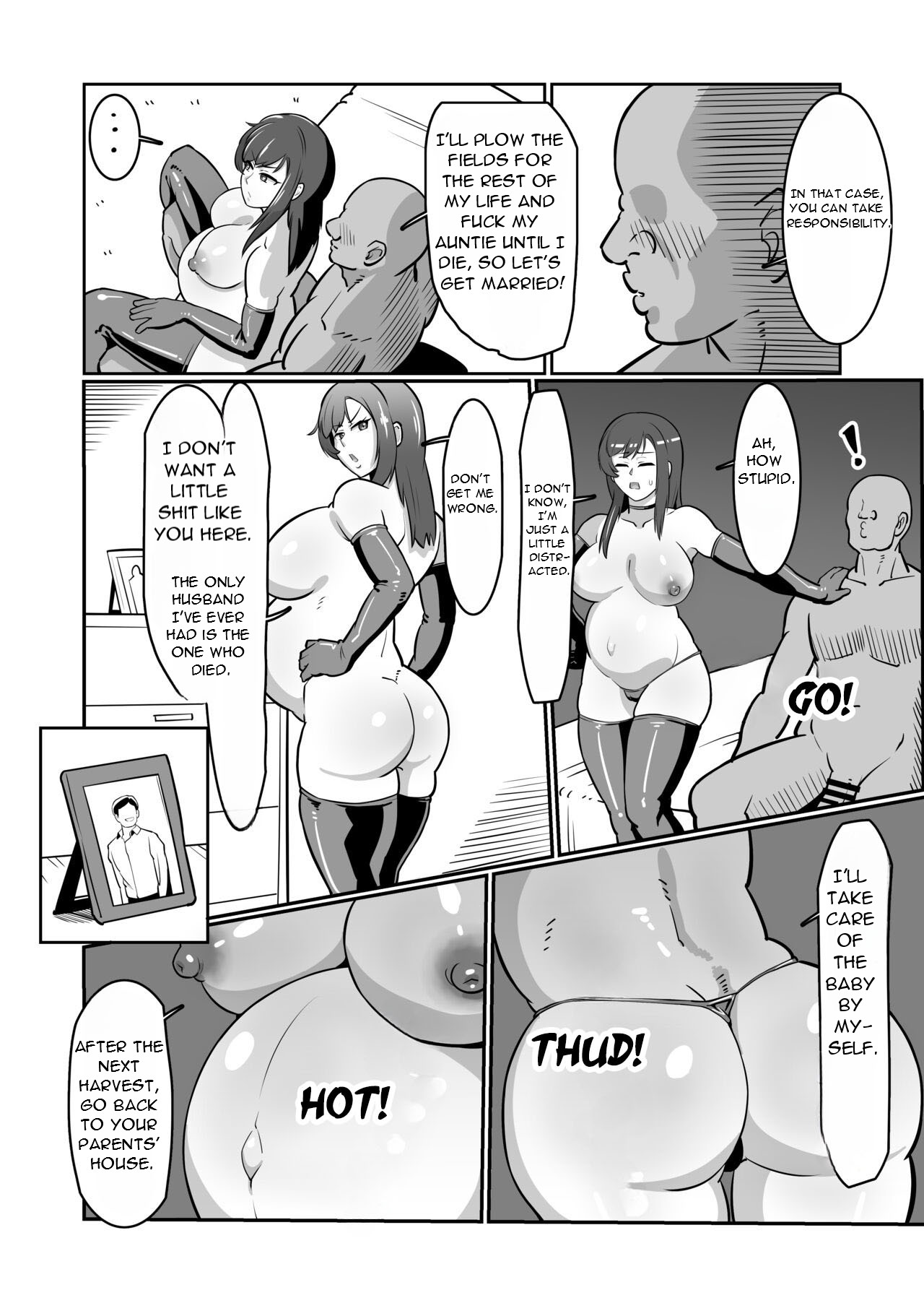 [Boundary] Bote Oba ~Isourou Saki no Oba-san o Haramasete Botebara Sex Zanmai!~ | Pregnant Aunt ~Get Your Aunt Pregnant and Have Lots of Sex with Her~ [English] [DarklordMTLs] page 22 original parody - milf big breasts hentai manga - read online free