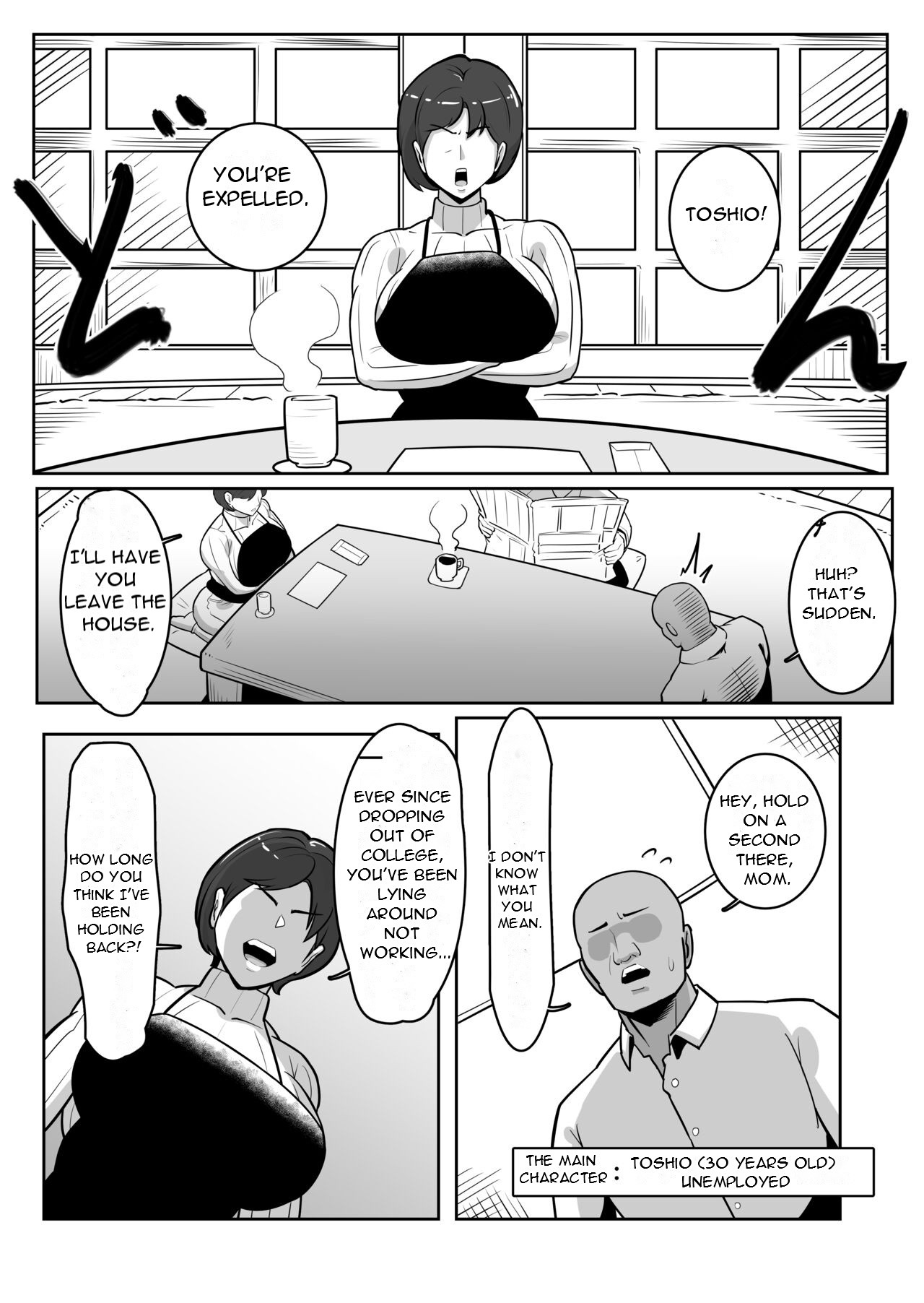 [Boundary] Bote Oba ~Isourou Saki no Oba-san o Haramasete Botebara Sex Zanmai!~ | Pregnant Aunt ~Get Your Aunt Pregnant and Have Lots of Sex with Her~ [English] [DarklordMTLs] - Page 5