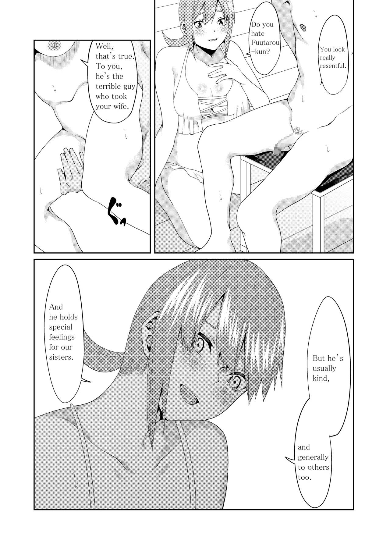 The Married Quintuplets page 304 featuring fuutarou uesugi gotoubun no hanayome parody - big breasts mosaic censorship hentai manga - read online free