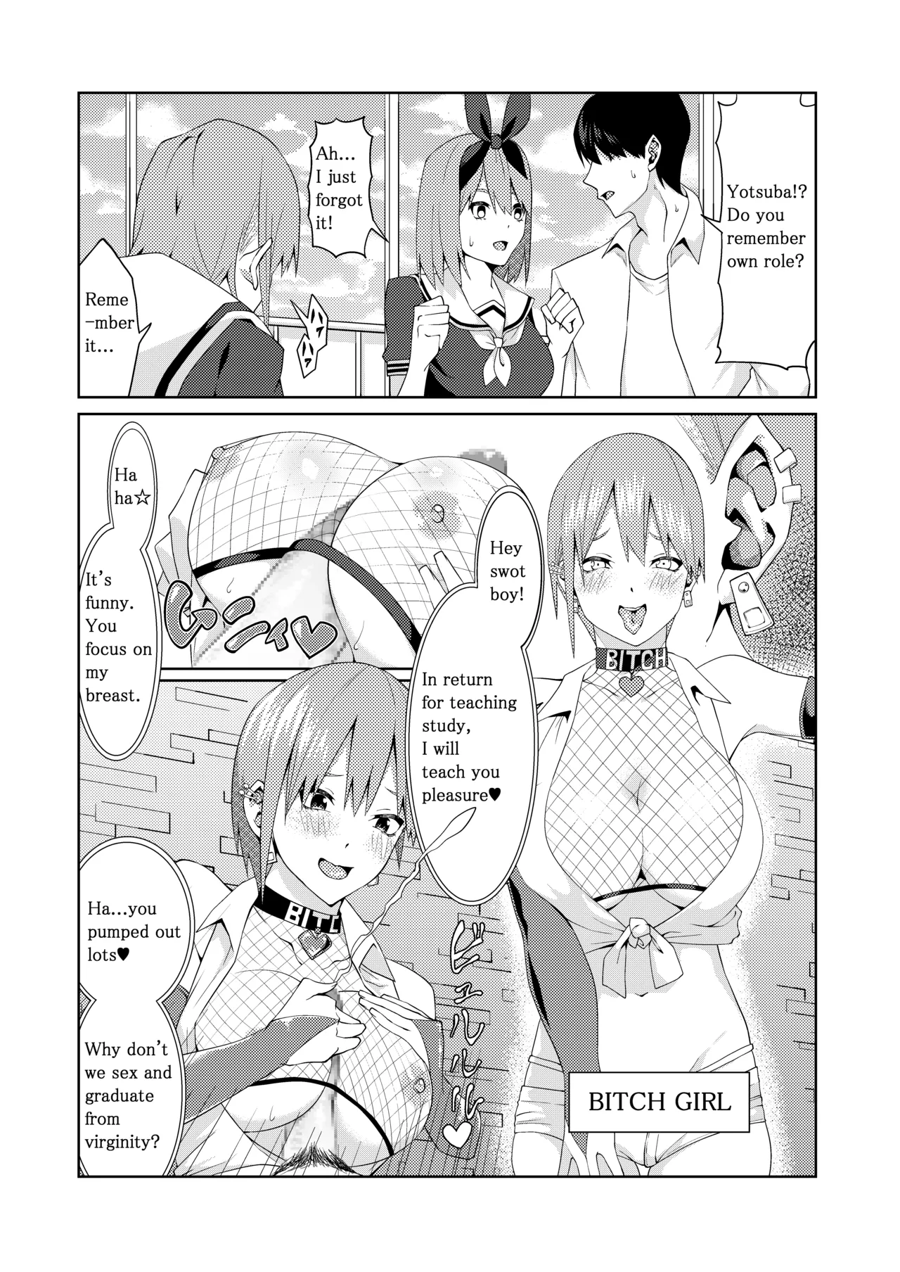 The Married Quintuplets page 46 featuring fuutarou uesugi gotoubun no hanayome parody - big breasts mosaic censorship hentai manga - read online free