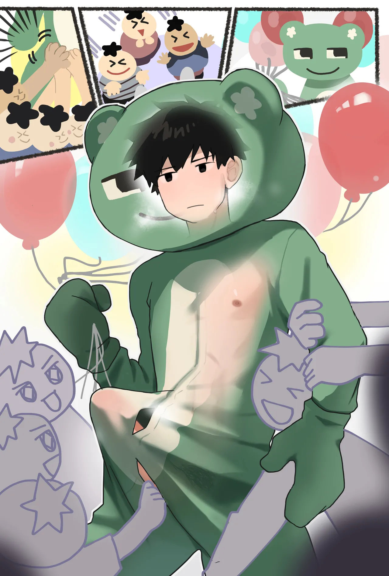 胃袋西口公園 page 49 original parody - males only yaoi hentai manga - read online free