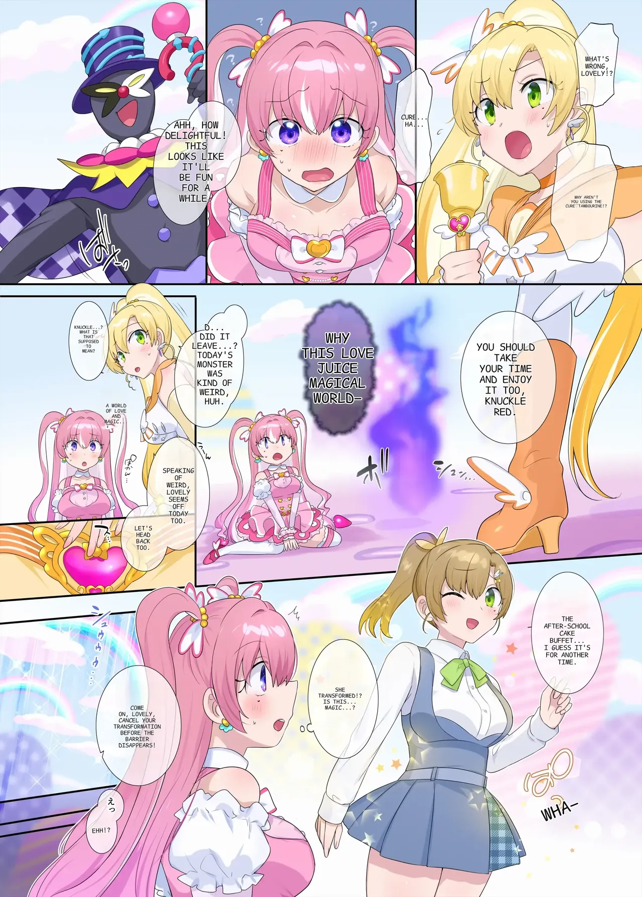 Parallel⇔Change! Hero⇔Heroine TS page 10 original parody - big breasts unusual pupils hentai manga - read online free