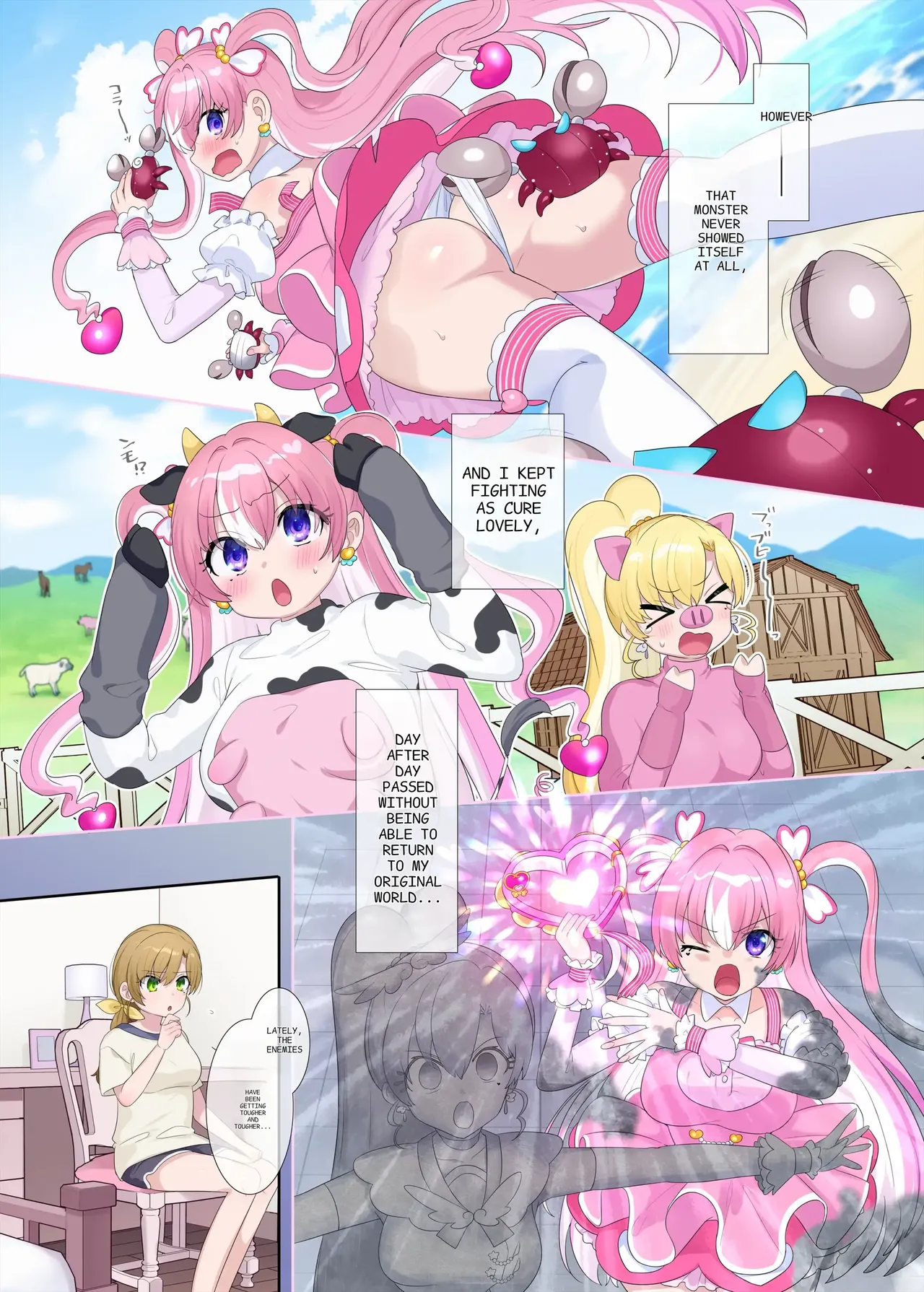 Parallel⇔Change! Hero⇔Heroine TS page 36 original parody - nakadashi full color hentai manga - read online free