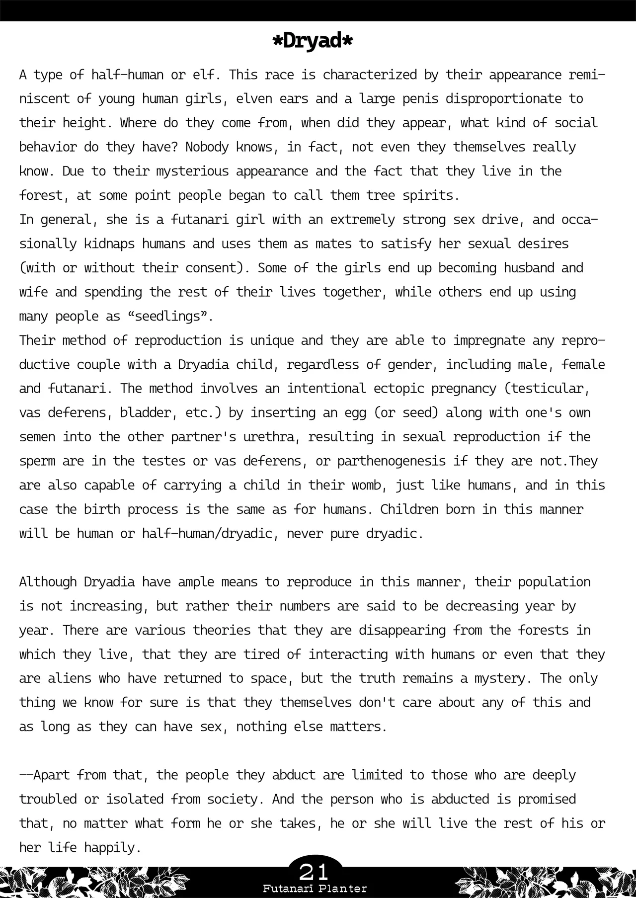 Futanari Planter page 21 original parody - big penis uncensored hentai manga - read online free