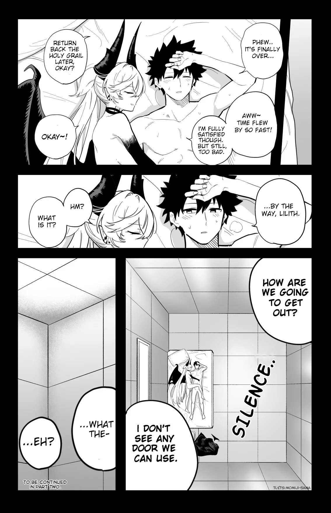 The Room That You Can't Get Out Until You ◯◯◯◯ Part 1/2 page 13 featuring gudao fate grand order parody - sole female sole male hentai manga - read online free