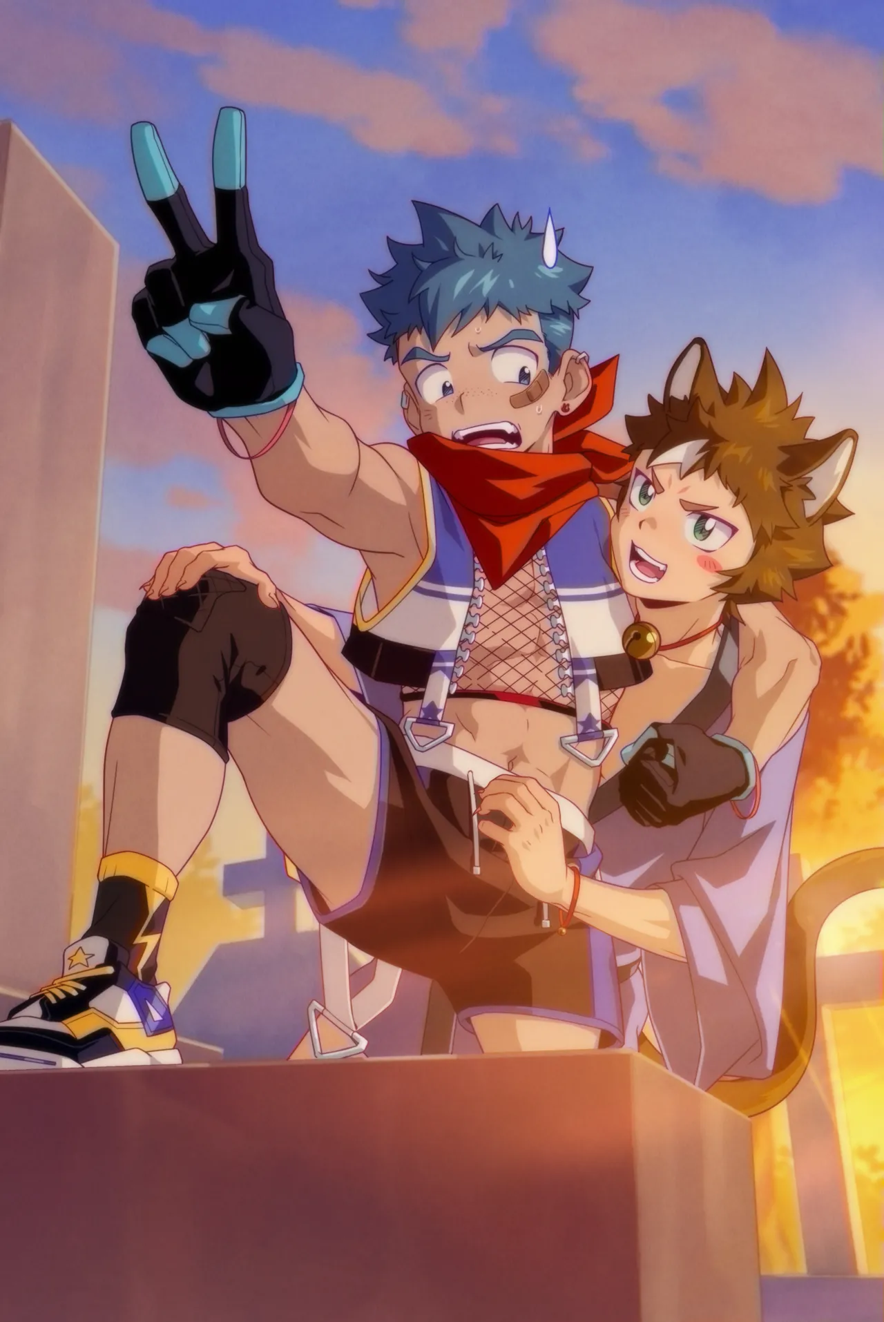 April 2022 Plan A page 15 original parody - yaoi hentai manga - read online free