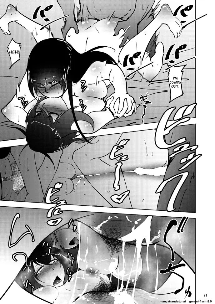 Nishizumi Maho no Shirubeki ja Nakatta Koto Kou page 20 featuring maho nishizumi girls und panzer parody - full censorship rough translation hentai manga - read online free