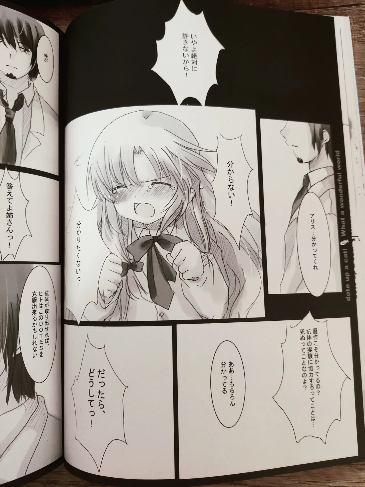 What A Wonderful World page 21 original parody - twins dog boy hentai manga - read online free