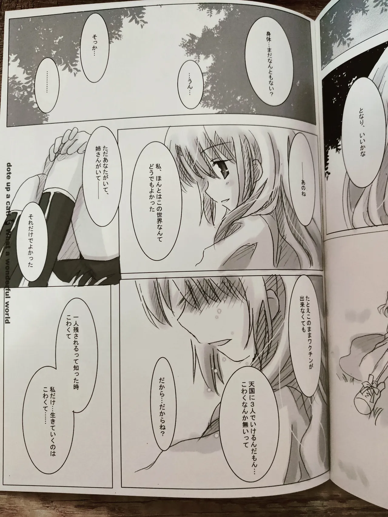 What A Wonderful World page 30 original parody - kemonomimi twins hentai manga - read online free