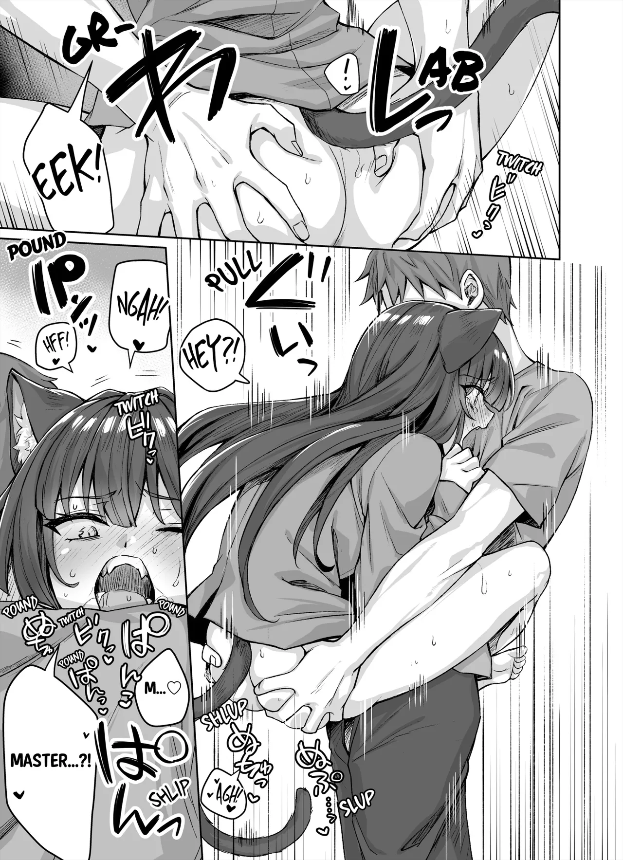 Uchi no Yandere na Kaineko-chan ni Mechakucha ni Shiborarechau Hanashi + Yandere Kai Neko Series | My Obsessive Kitty Squeezes Me Dry page 38 original parody - sole female sole male hentai manga - read online free