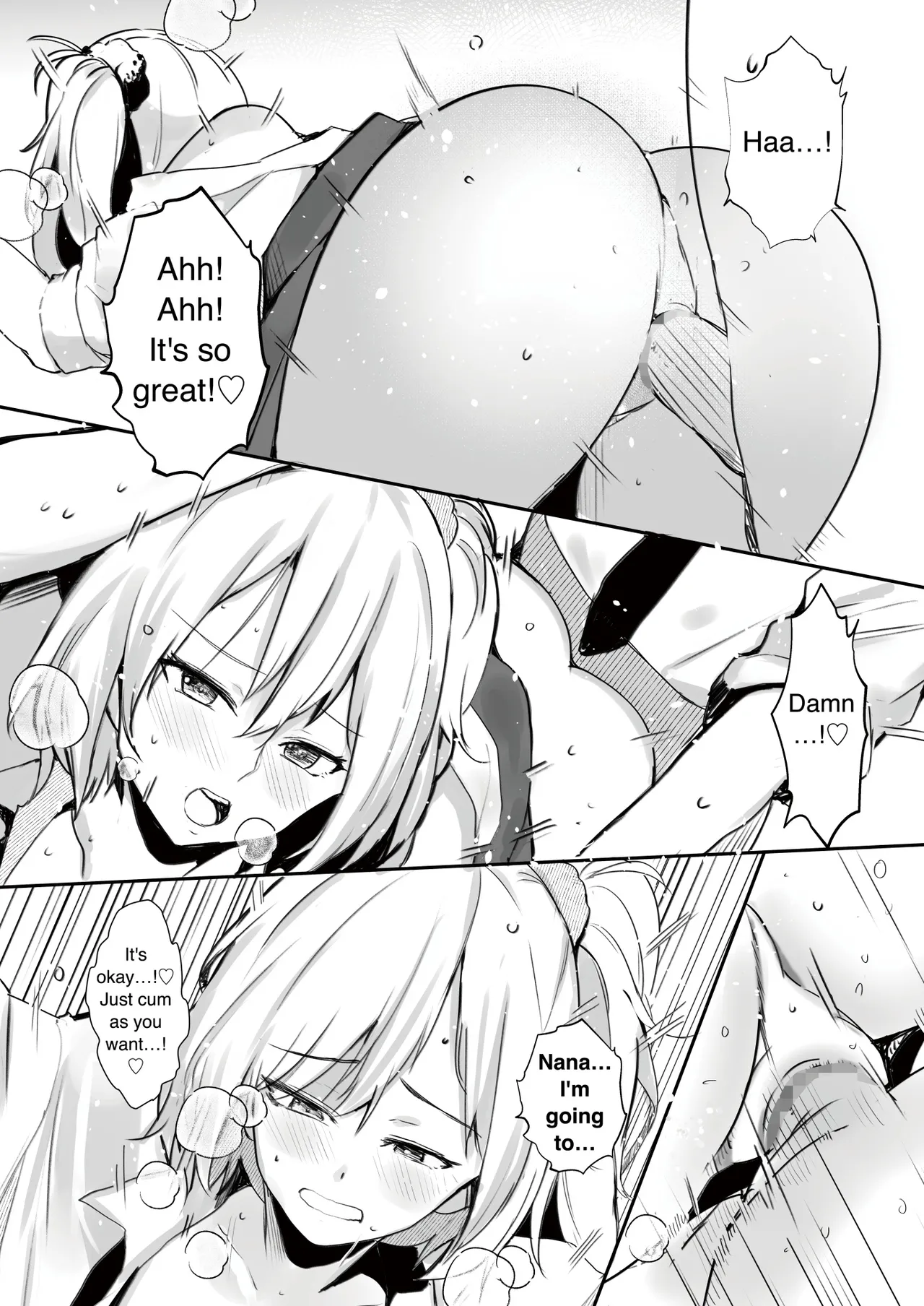 Gal Tasuketara Doutei Sotsugyou!? | Helping a gal, allow me to lose my virgin!? page 21 original parody - sole female sole male hentai manga - read online free