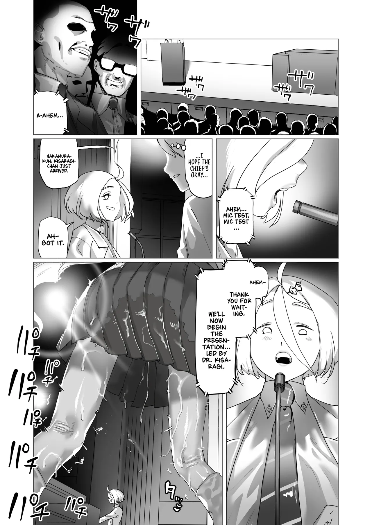 Tensai Kagakusha Kiri Bousou | Runaway Clit of the Genius Scientist page 59 original parody - squirting glasses hentai manga - read online free