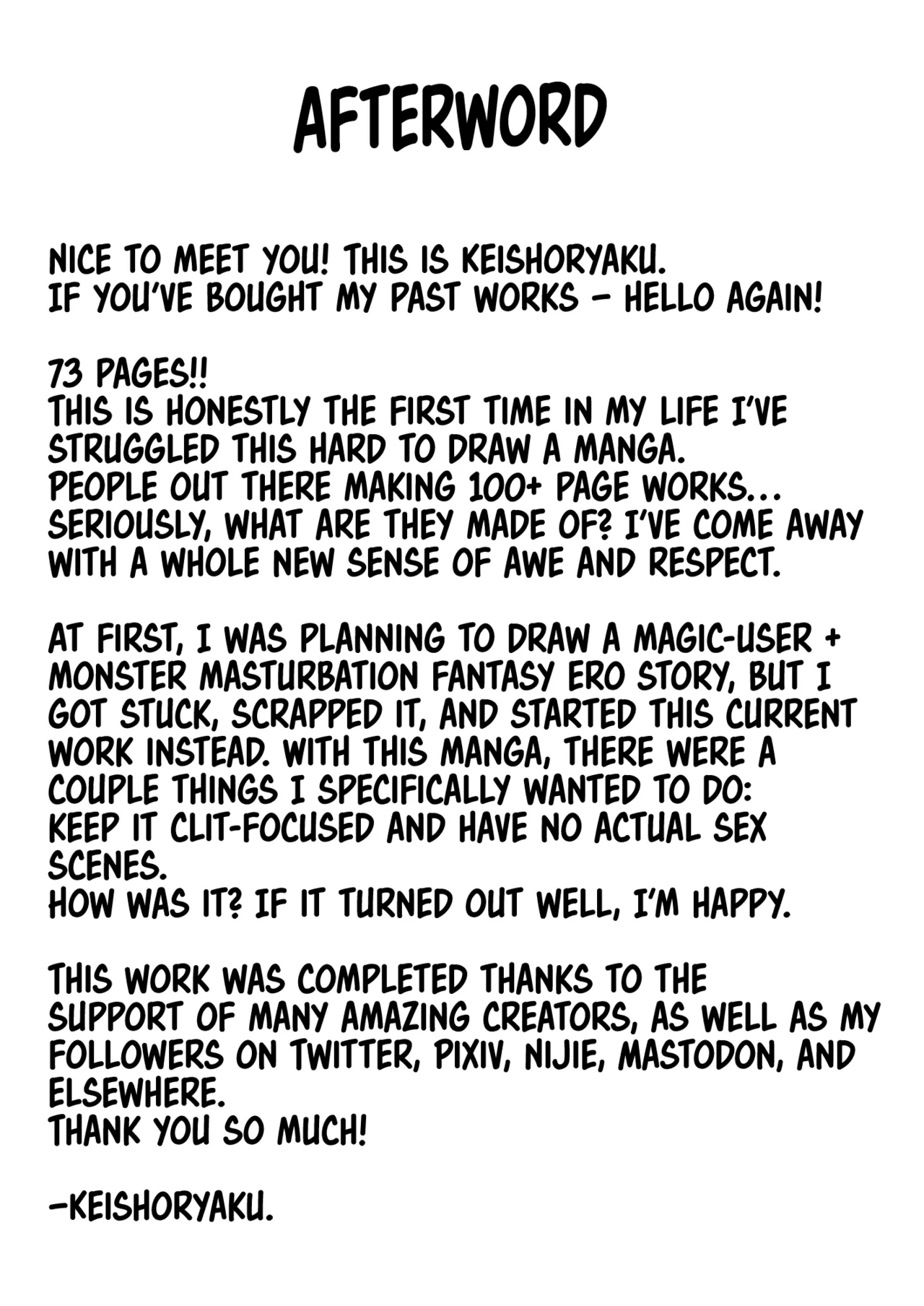 Tensai Kagakusha Kiri Bousou | Runaway Clit of the Genius Scientist page 79 original parody - squirting glasses hentai manga - read online free