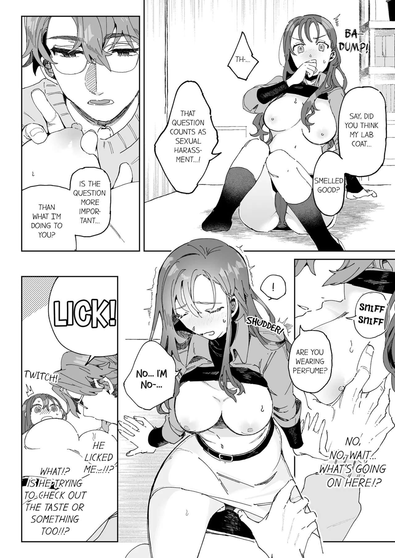 [Otsui Mikage (Otomeshi Mikage)] Kenkyuu Naiyou wa Seikan Kaihatsu!? ~Wata-chan wa Kyouju no H na Jikkendai~ | Researching Sexual Development!? -Wata Becomes Her Professor's Test Subject for Sex- Chapter 1-7 [English] page 11 - sole female sole male hentai manga - read online free
