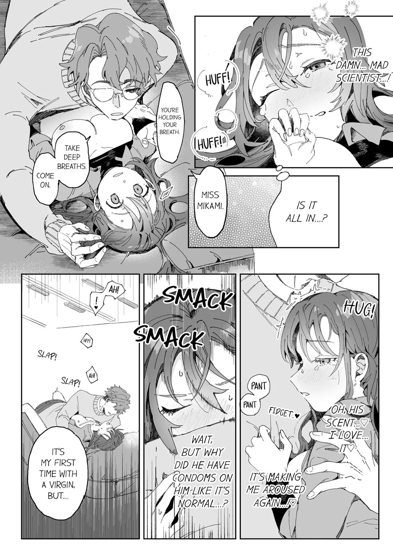 [Otsui Mikage (Otomeshi Mikage)] Kenkyuu Naiyou wa Seikan Kaihatsu!? ~Wata-chan wa Kyouju no H na Jikkendai~ | Researching Sexual Development!? -Wata Becomes Her Professor's Test Subject for Sex- Chapter 1-7 [English] page 17 - full censorship pantyhose hentai manga - read online free